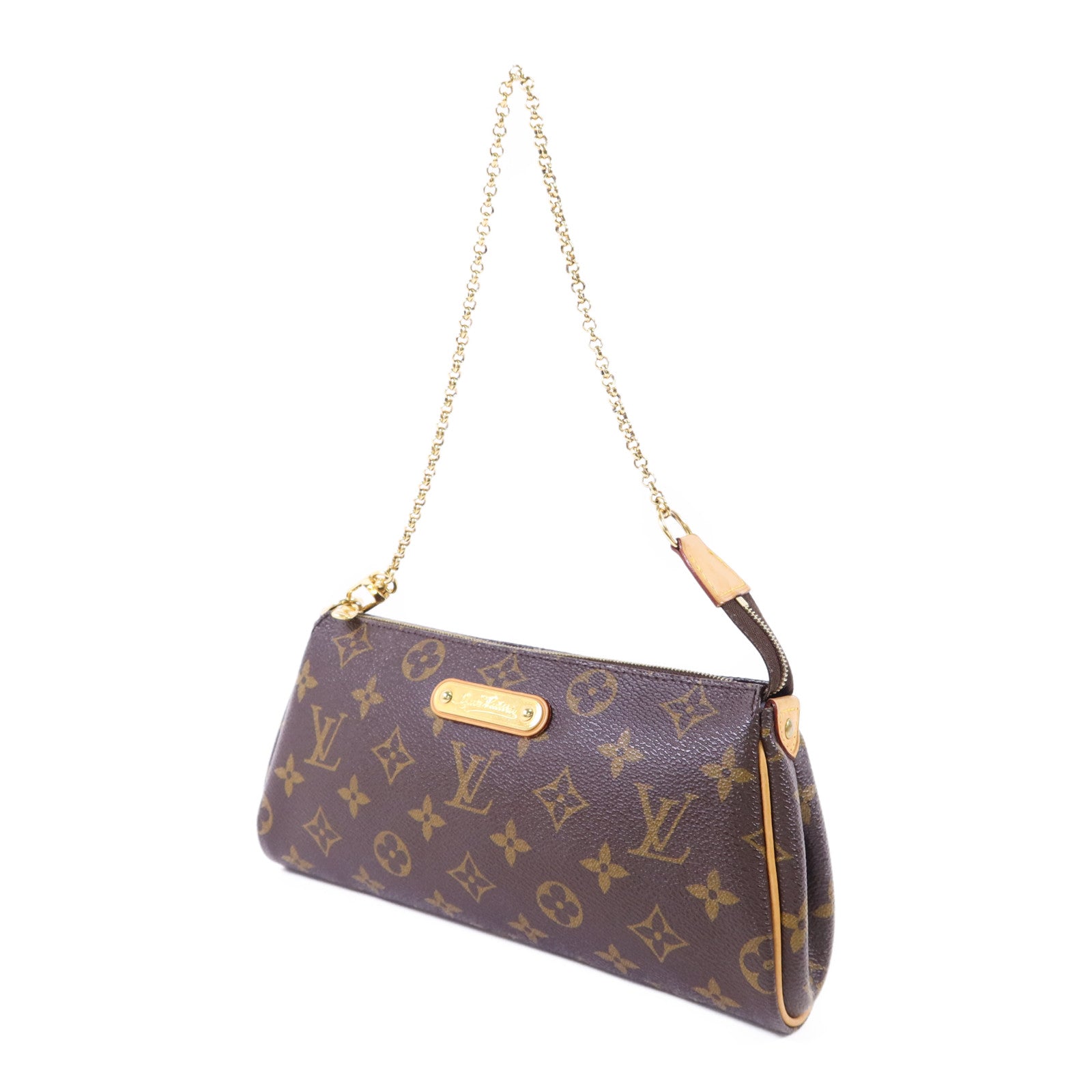 LOUIS VUITTON Monogram Eva金扣手挽肩背兩用袋