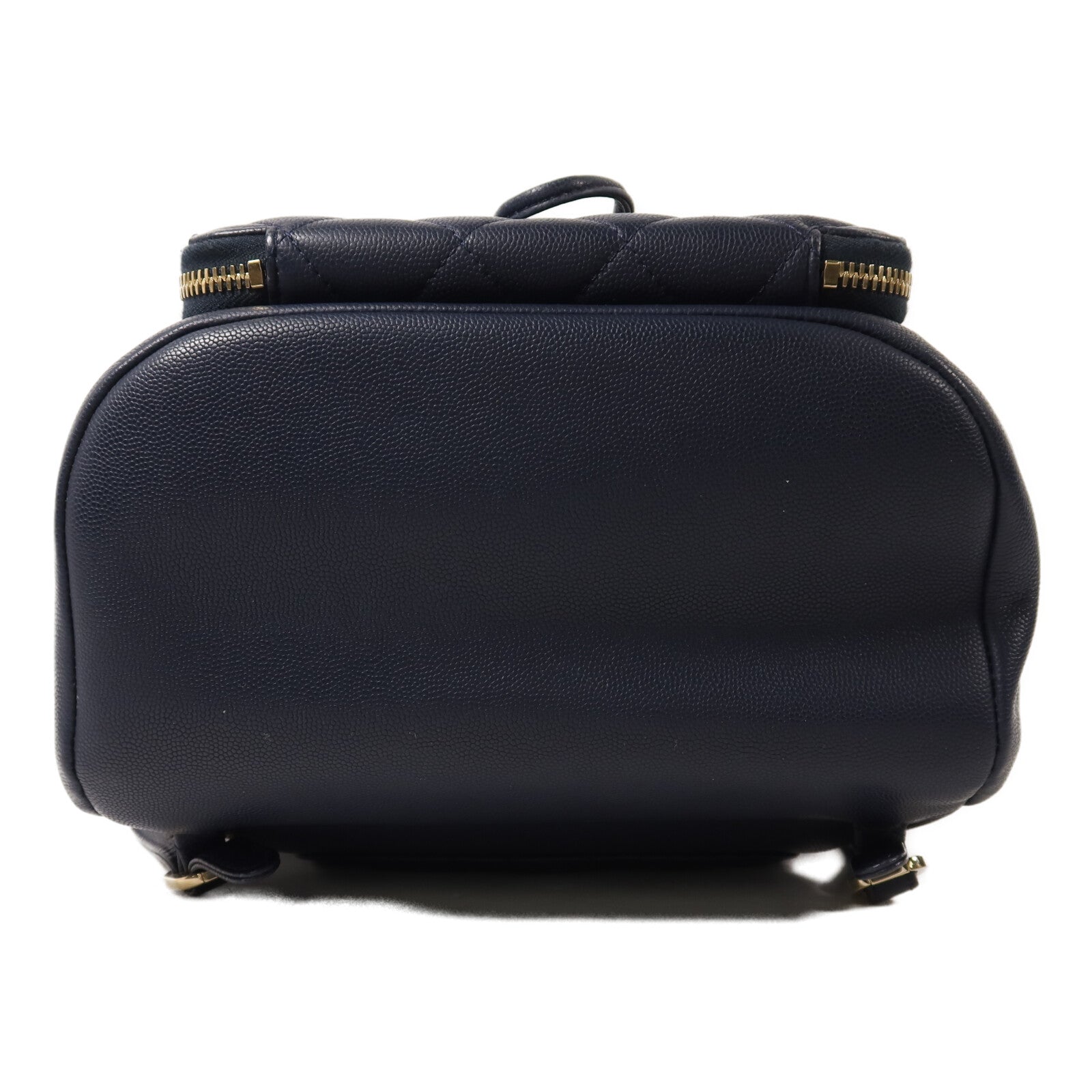 CHANEL 牛皮皮革Business Affinity Backpack金扣鏈帶背包