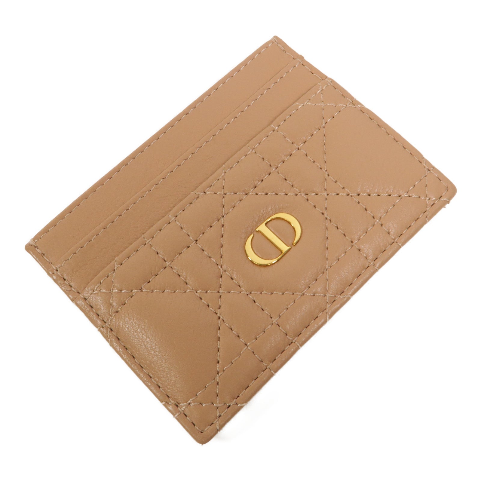 Dior 牛皮皮革Caro Freesia Card Holder卡片套