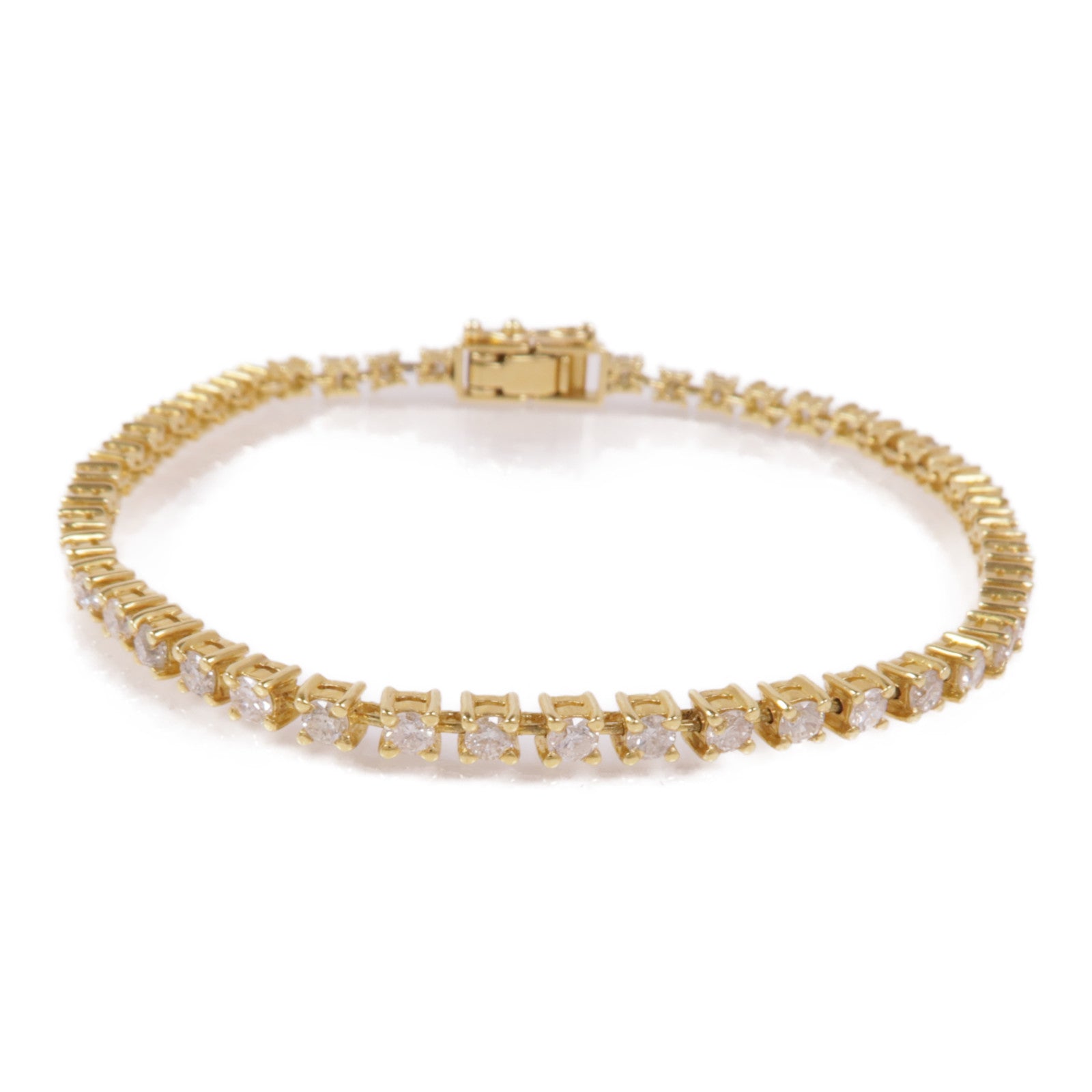 JEWELRY 【激減優惠】18K黃金Diamond Bracelet鑽石手鏈