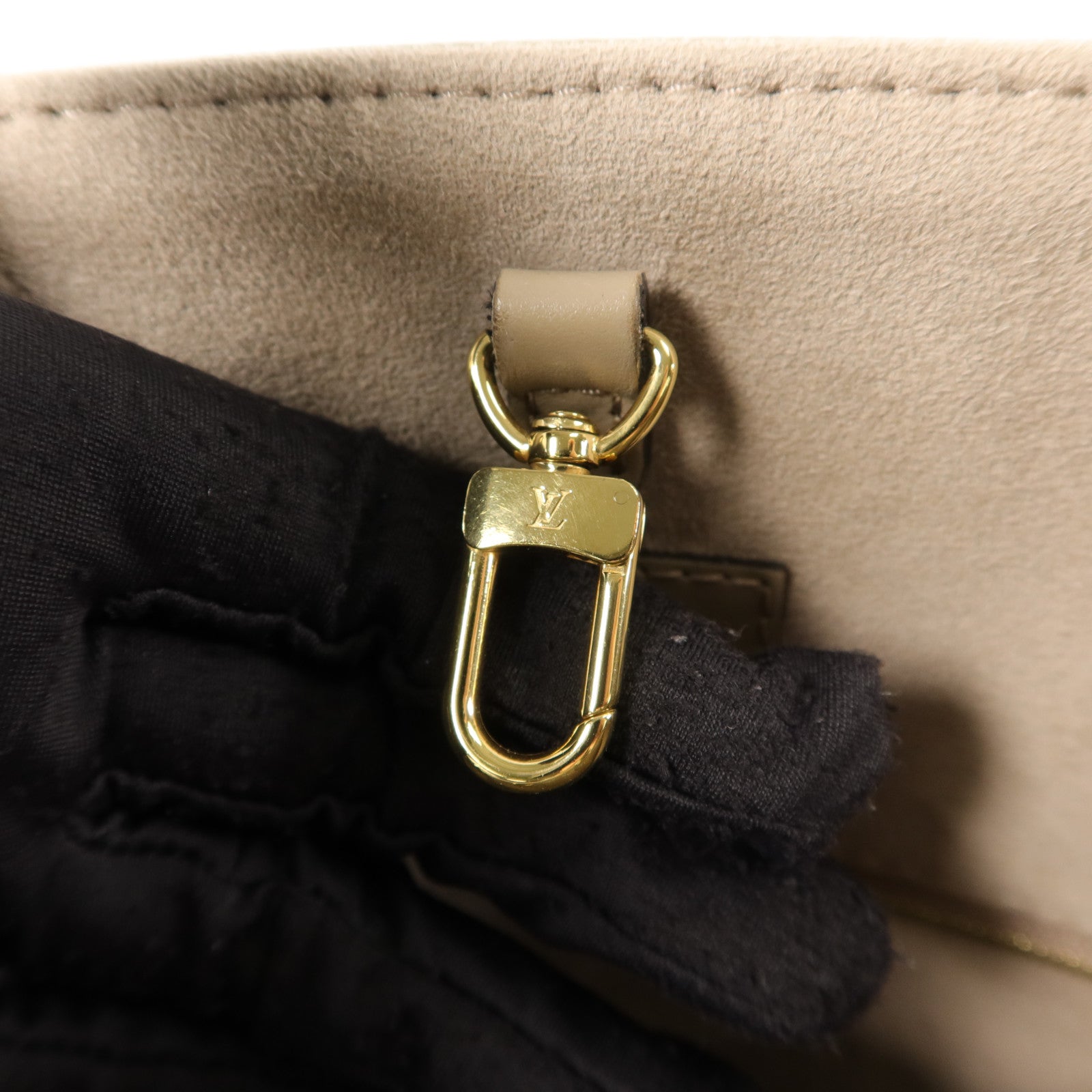LOUIS VUITTON Monogram Empreinte On The Go PM手挽肩背兩用袋