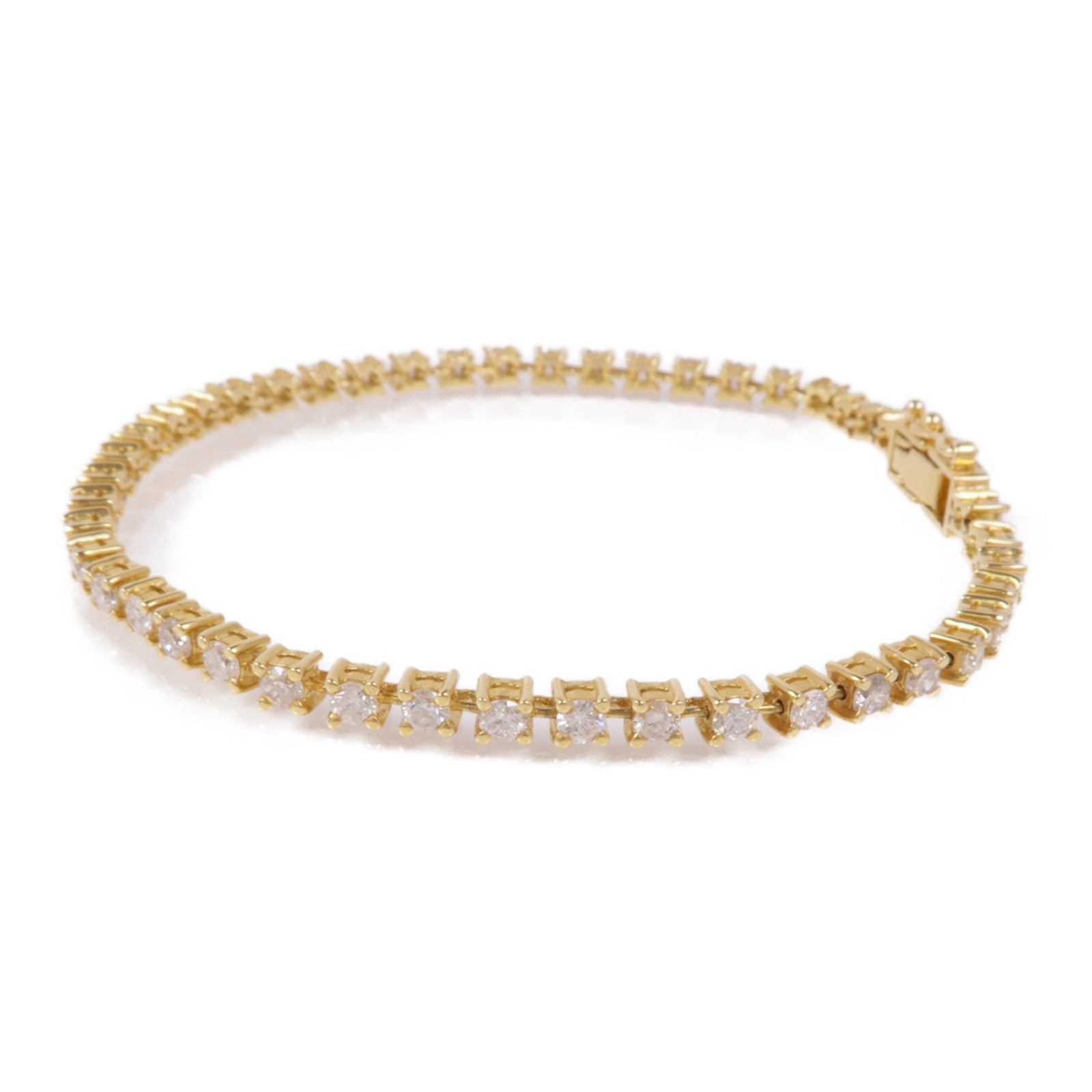 JEWELRY 【激減優惠】18K黃金Diamond Bracelet鑽石手鏈