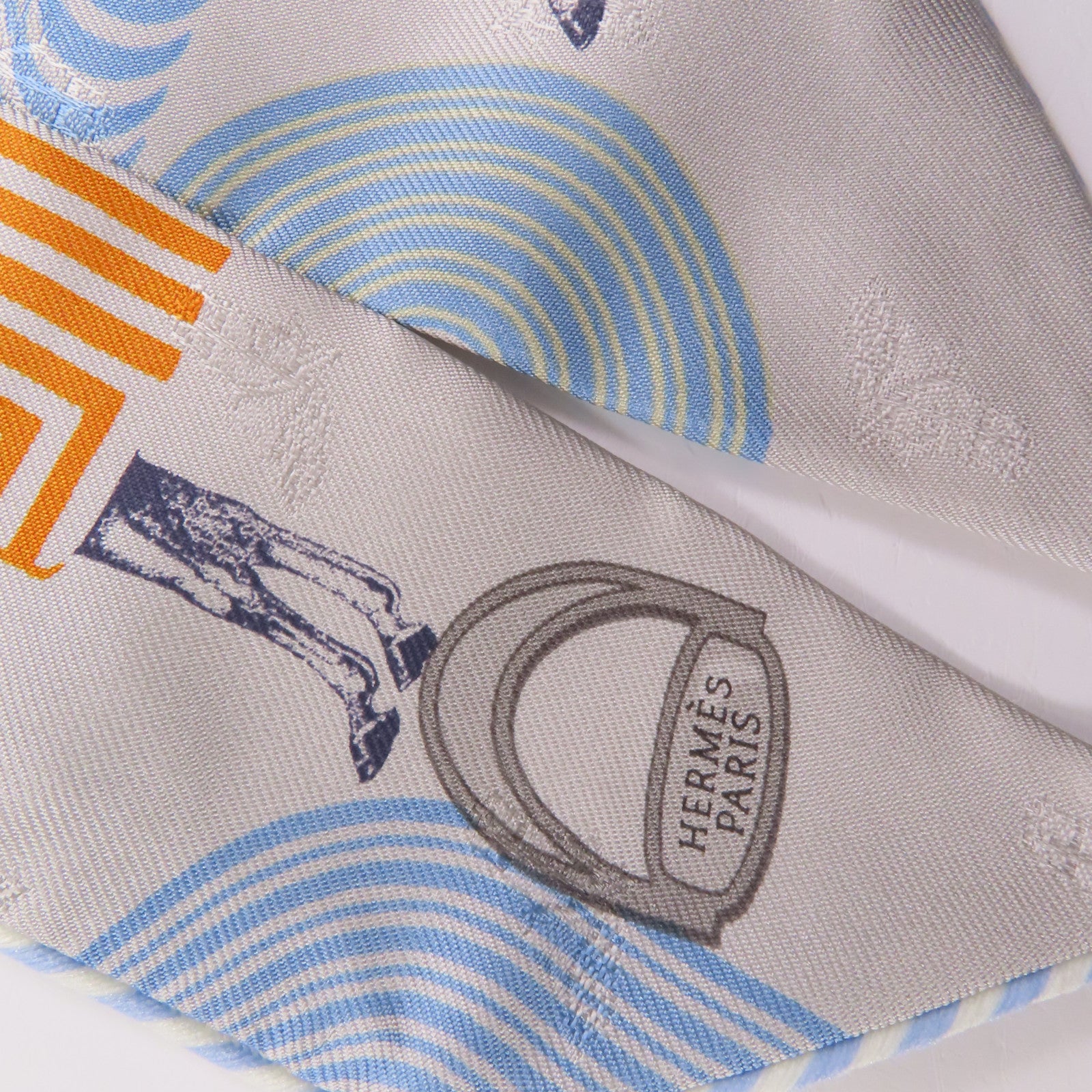 HERMES 絲質Twilly絲巾