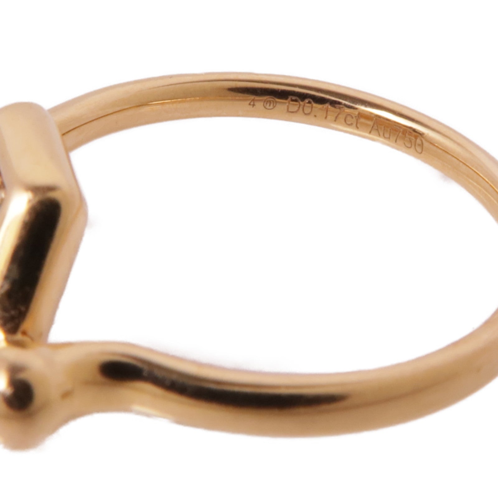 JEWELRY 【激減優惠】18K玫瑰金Diamond Ring鑽石戒指US#5
