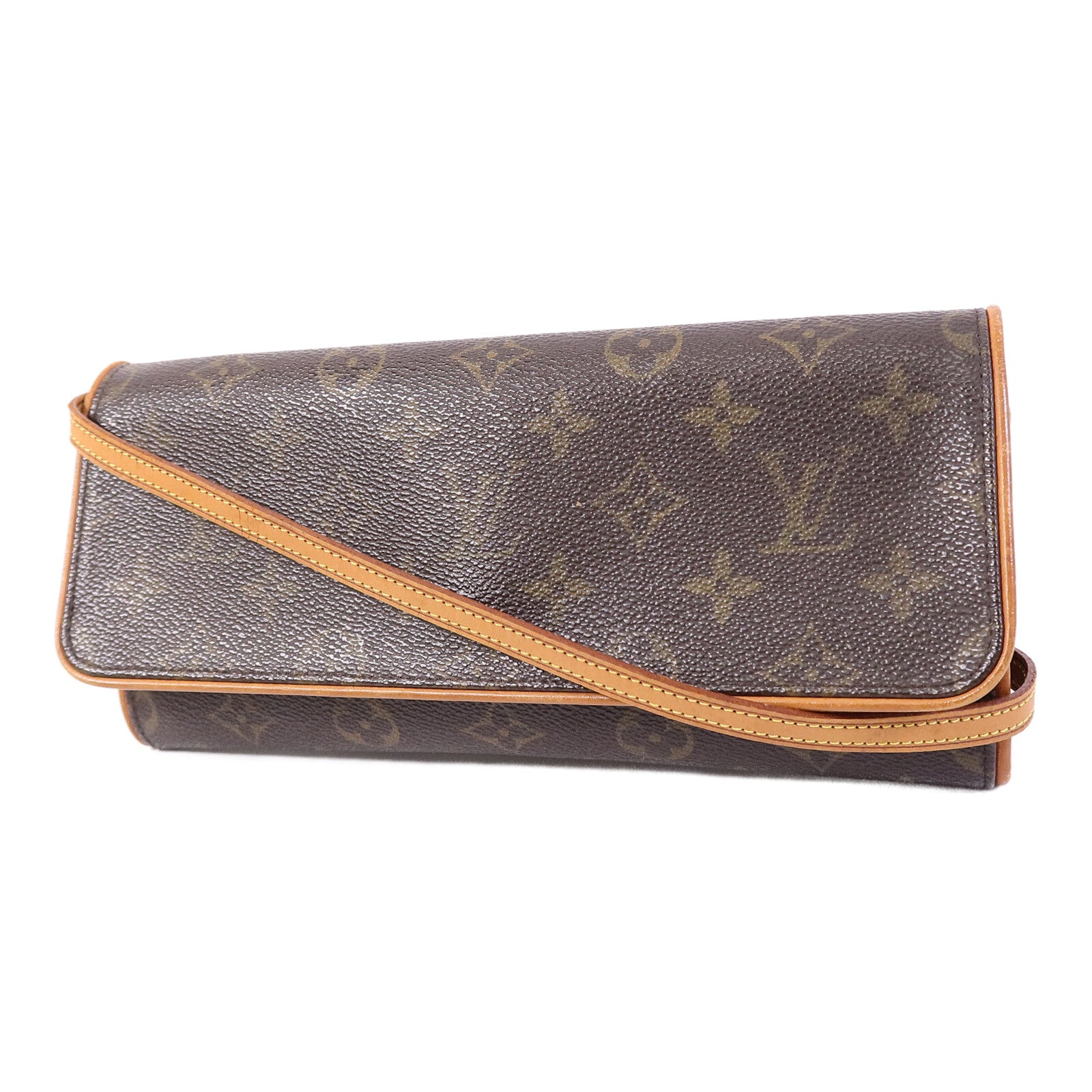 LOUIS VUITTON Monogram Pochette Twin GM肩背袋