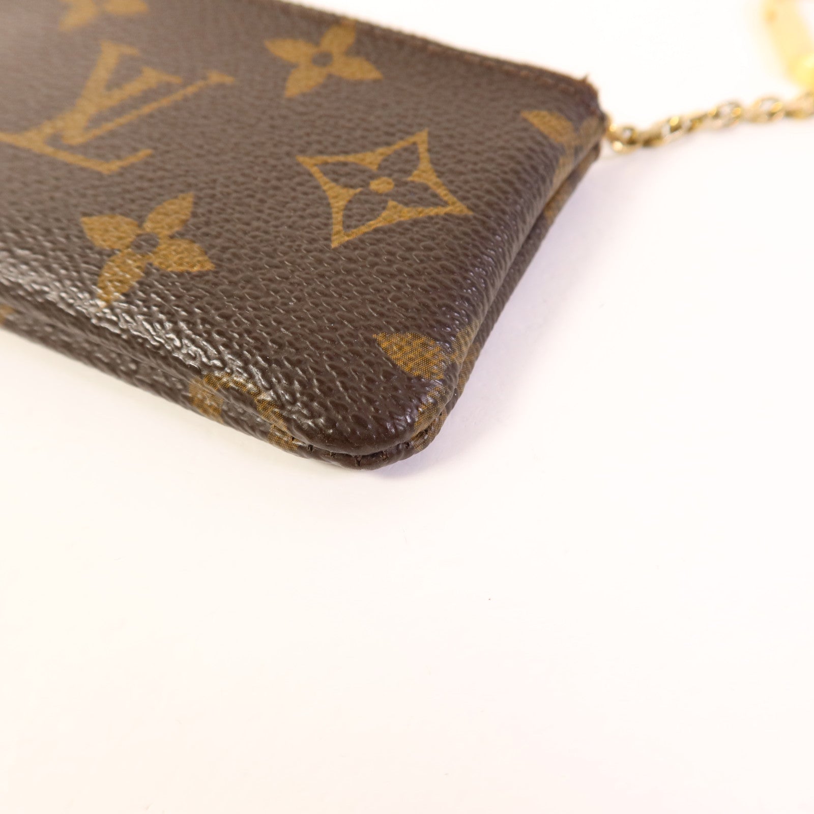 LOUIS VUITTON Monogram Key Pouch金扣鎖匙包
