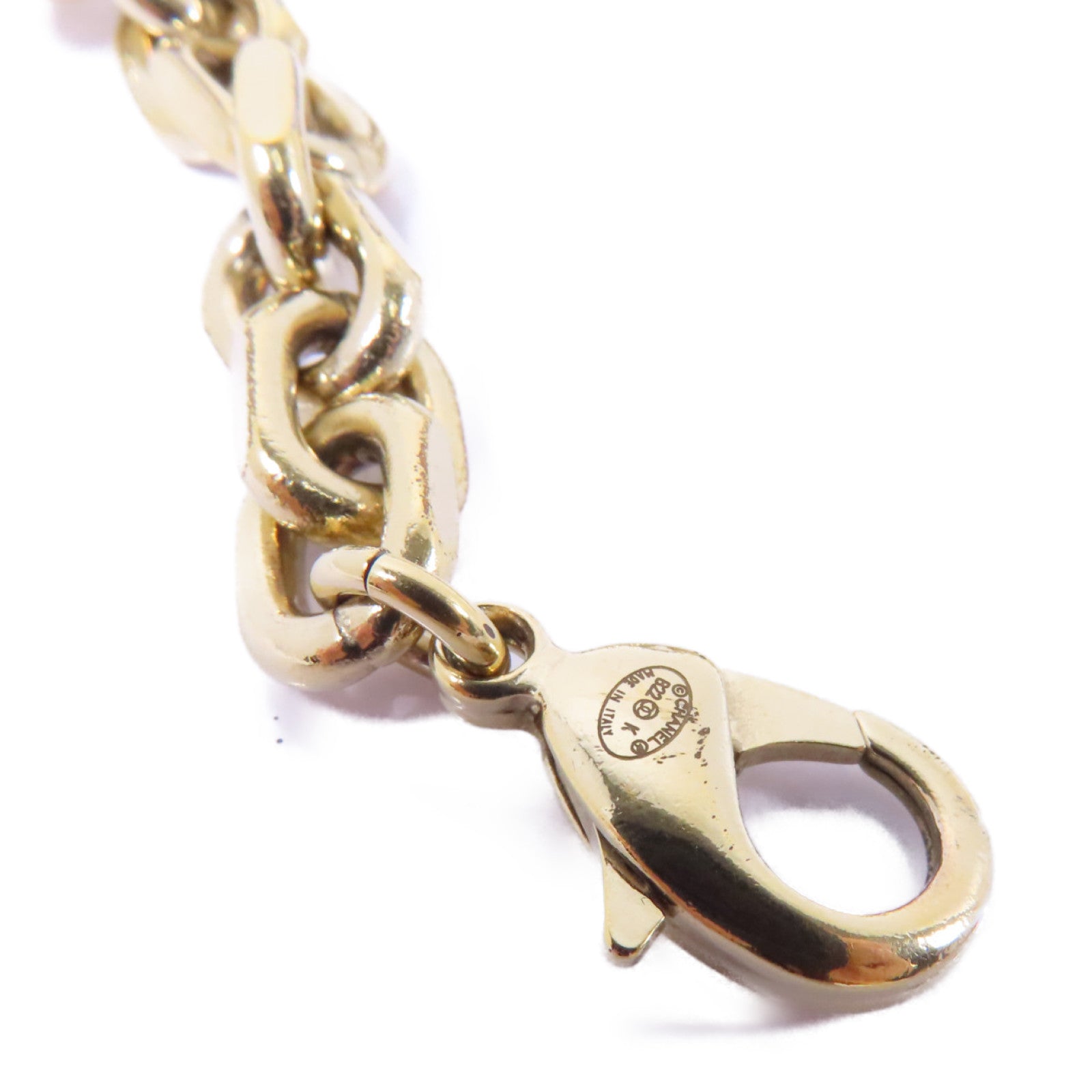 CHANEL 金屬Bracelet手鏈金色