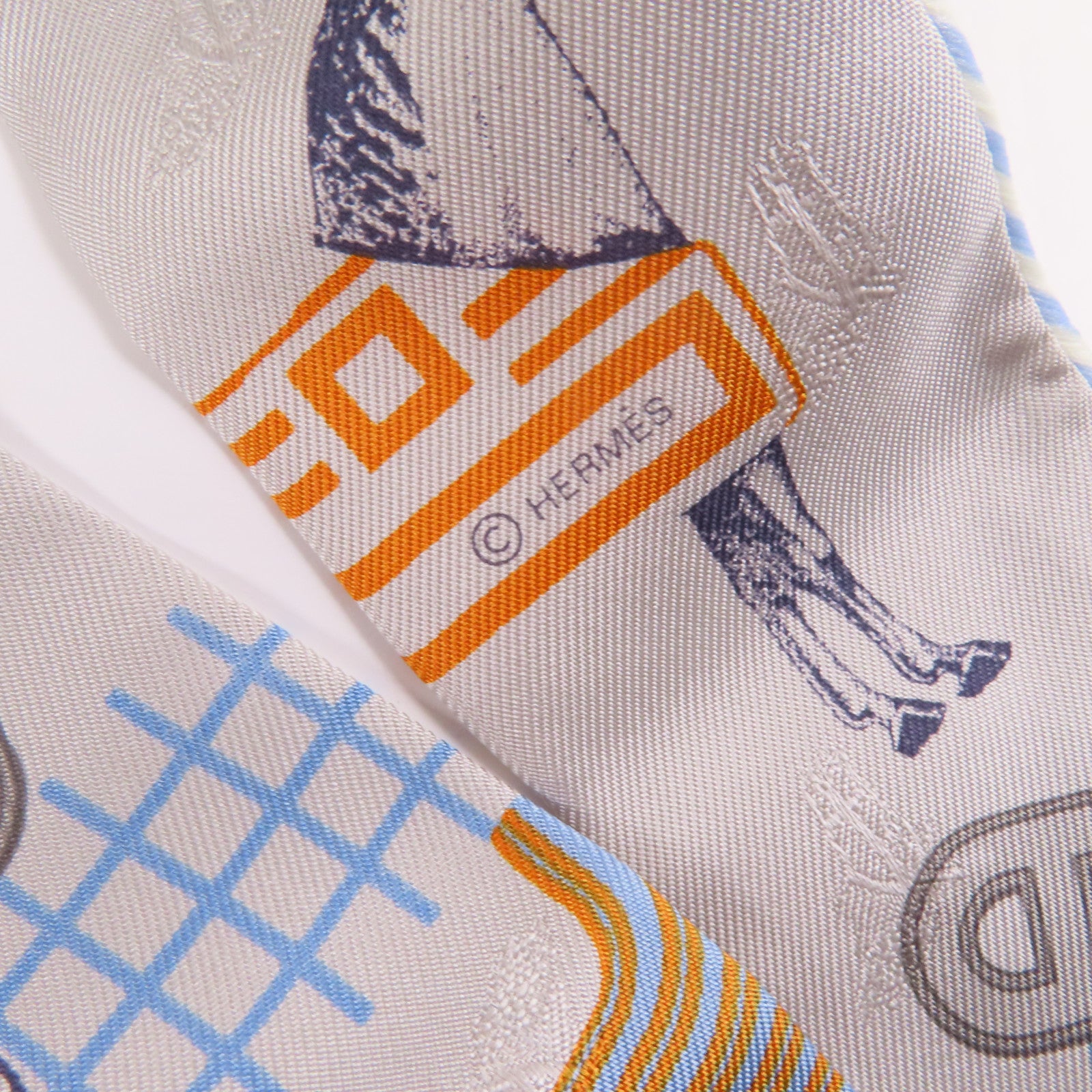 HERMES 絲質Twilly絲巾