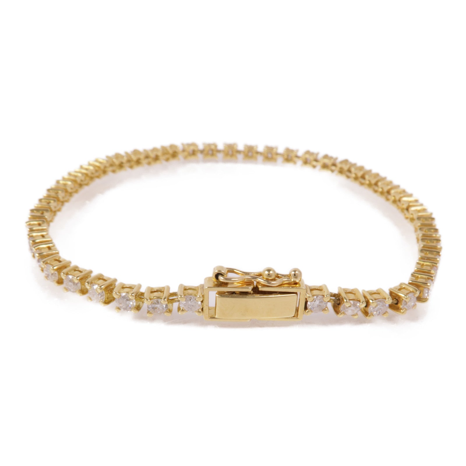 JEWELRY 【激減優惠】18K黃金Diamond Bracelet鑽石手鏈