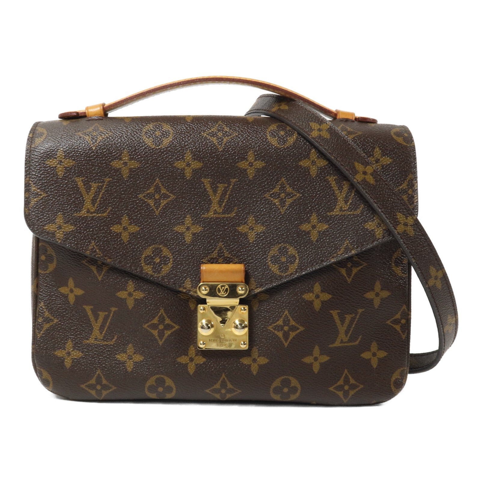 LOUIS VUITTON Monogram Pochette Metis MM手挽肩背兩用袋