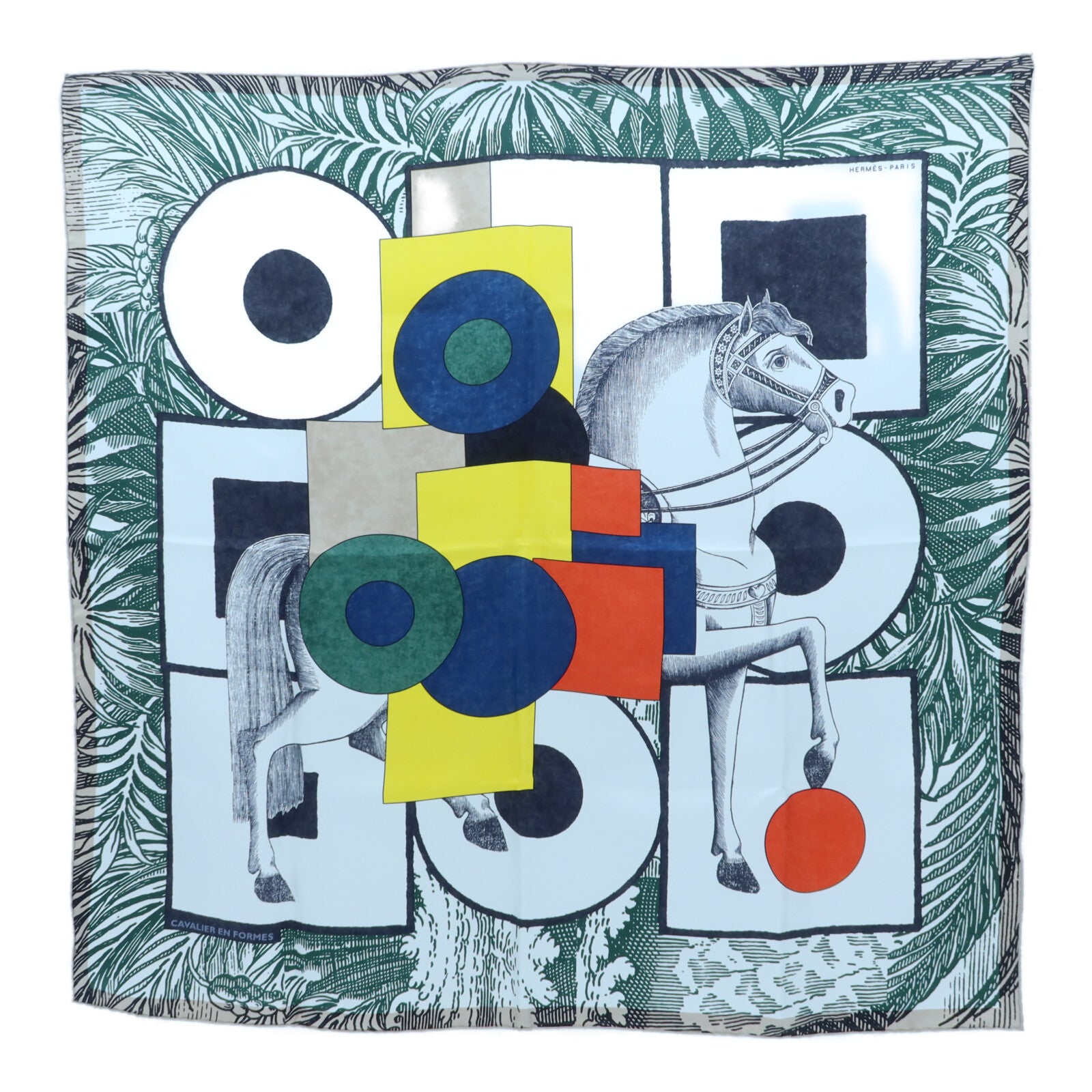 HERMES 絲質Scarf 70X70絲巾