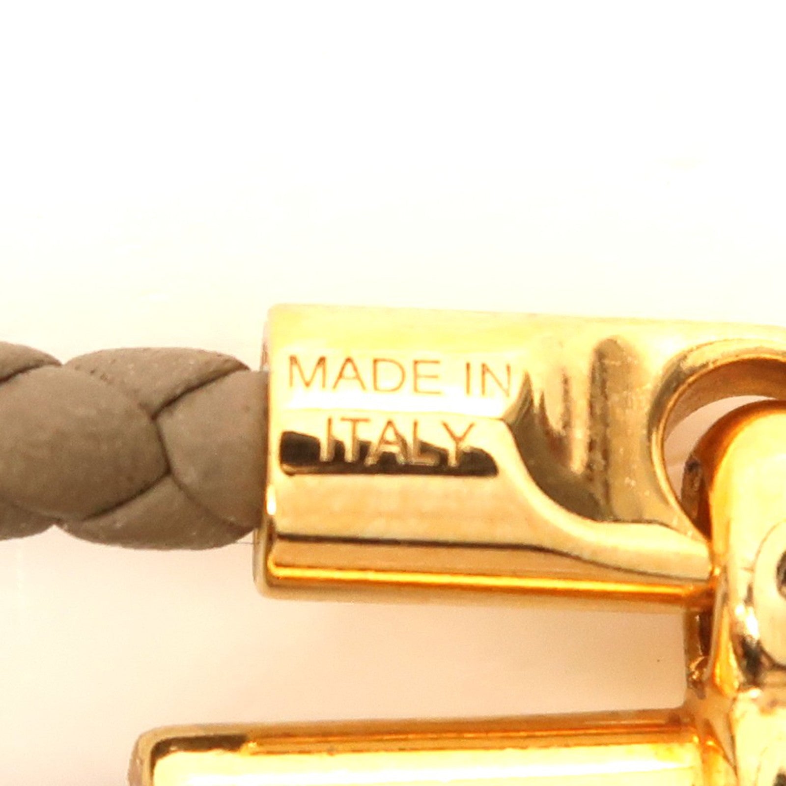 HERMES Swift皮革Glenan Double Tour Bracelet金扣手帶Etoupe
