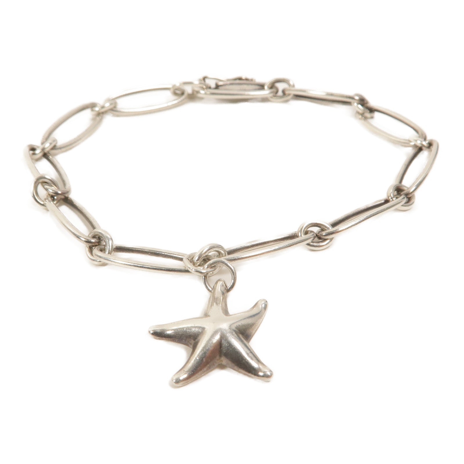 TIFFANY＆CO 925純銀Elsa Peretti Starfish Bracelet手鏈