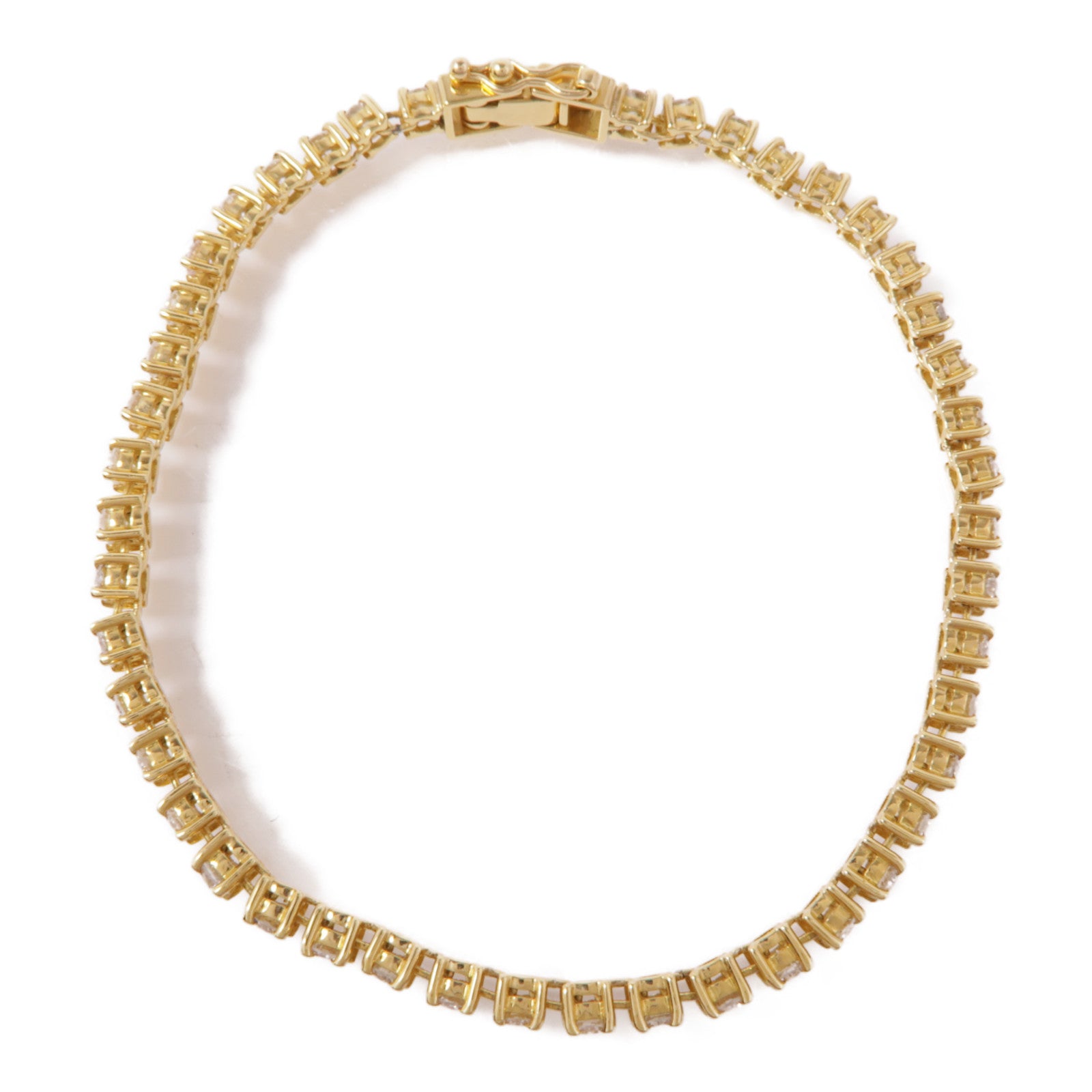 JEWELRY 【激減優惠】18K黃金Diamond Bracelet鑽石手鏈