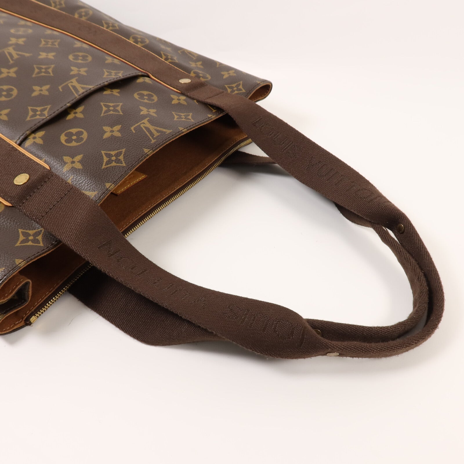 LOUIS VUITTON Monogram Cabas Beaubourg金扣肩背袋