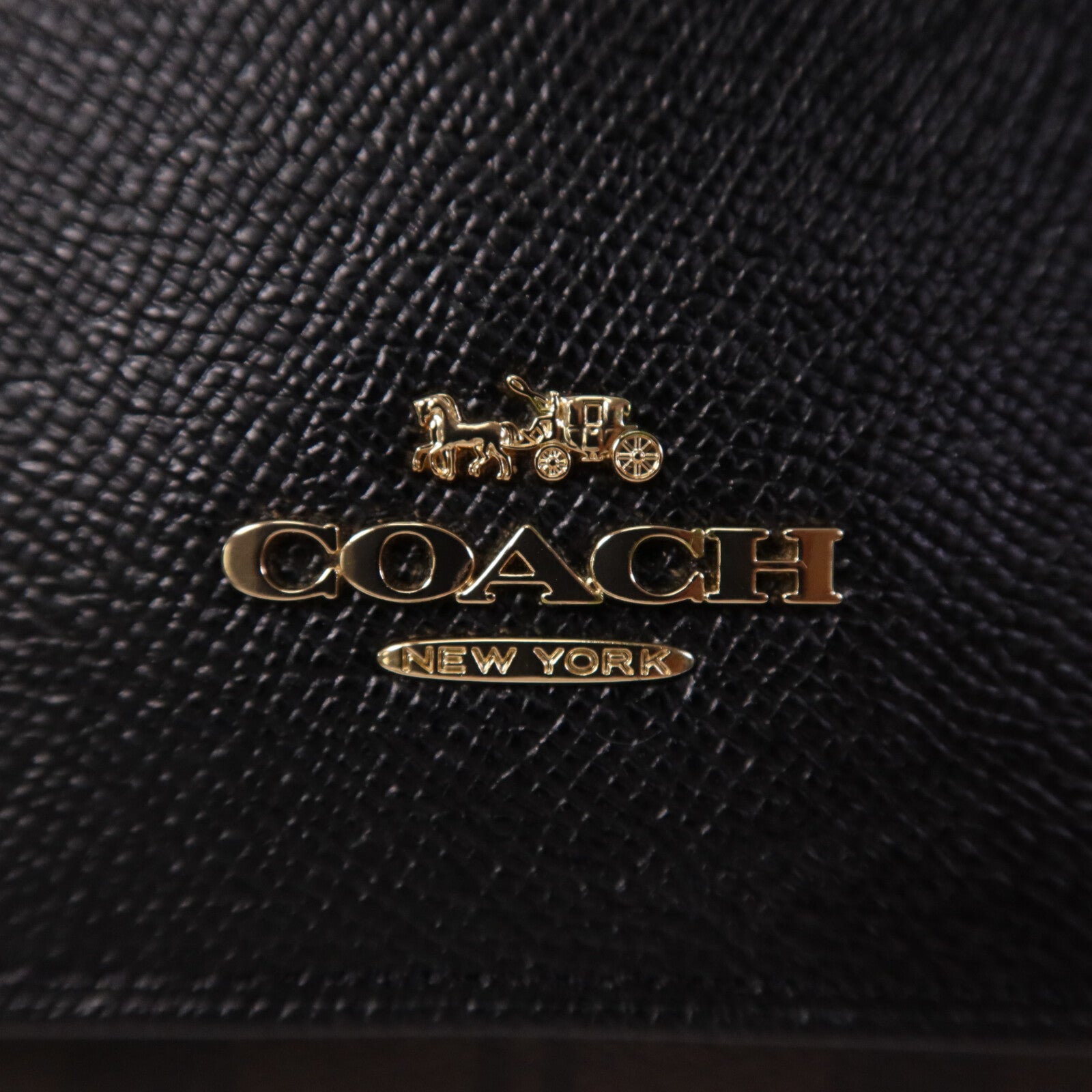 COACH 牛皮皮革Chain Shoulder Bag金扣鏈帶肩背袋