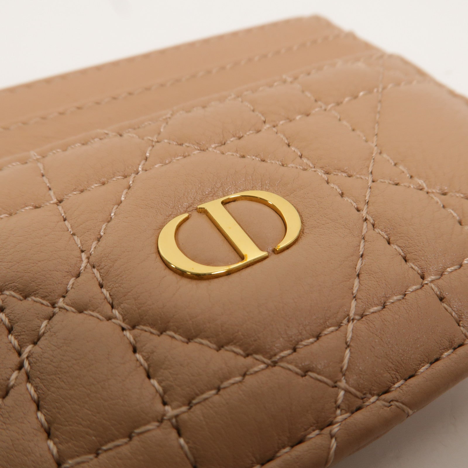 Dior 牛皮皮革Caro Freesia Card Holder卡片套