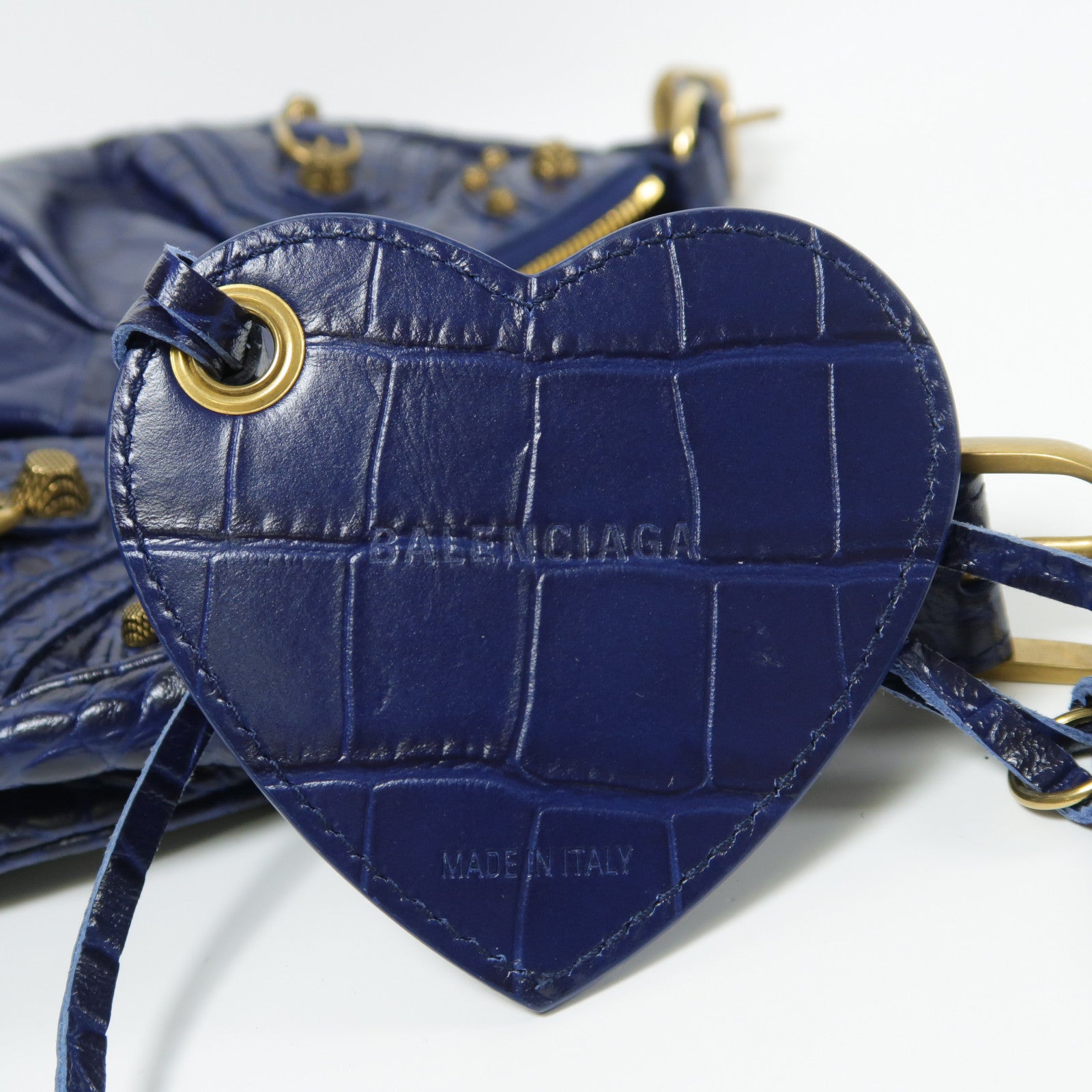 BALENCIAGA 牛皮皮革Le Cagole XS金扣肩背袋