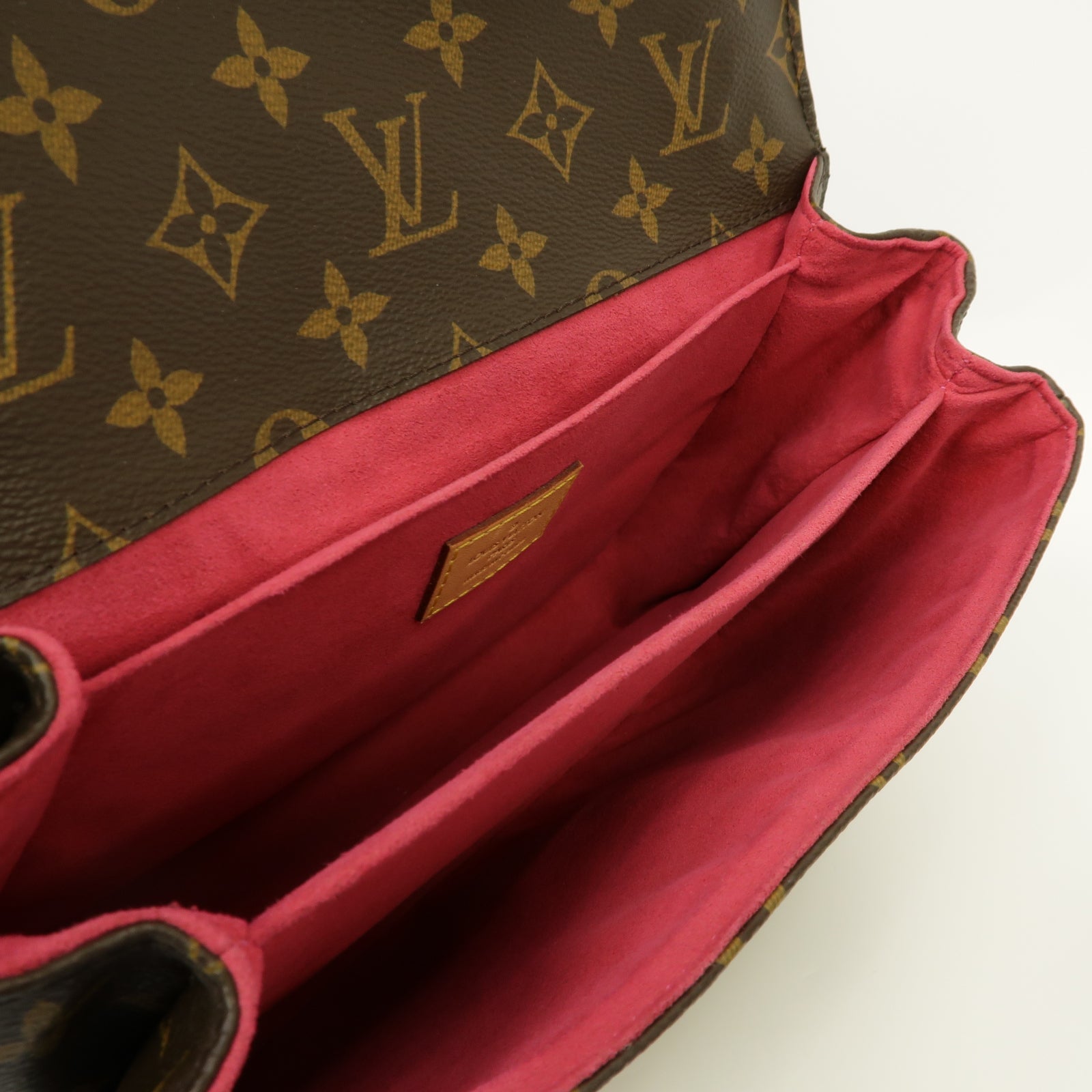 LOUIS VUITTON Monogram Pochette Metis金扣手挽肩背兩用袋啡色