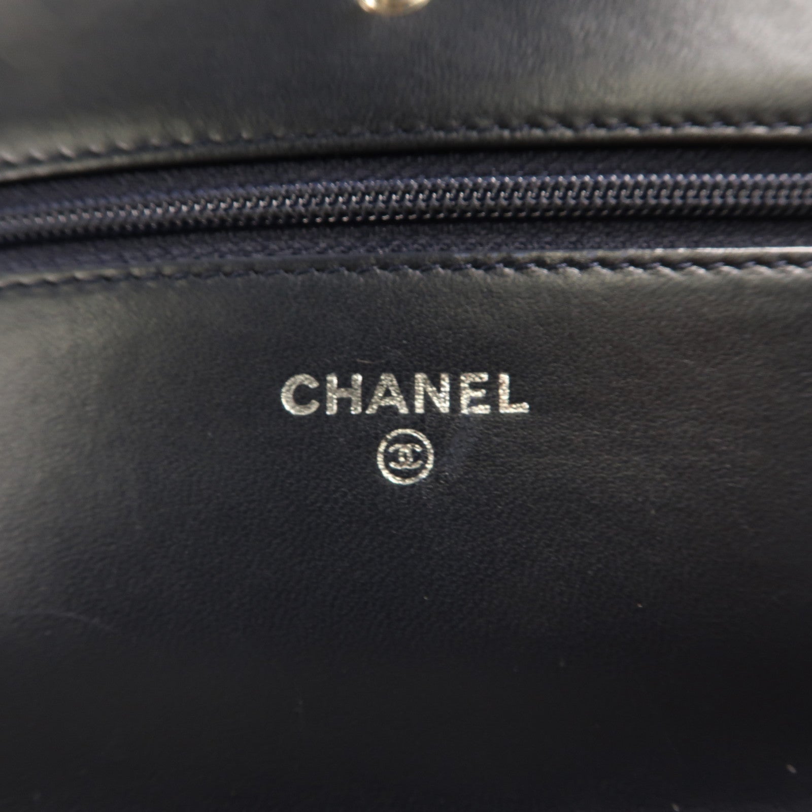 CHANEL 羊皮皮革Boy WOC Wallet On Chain鏈帶肩背袋