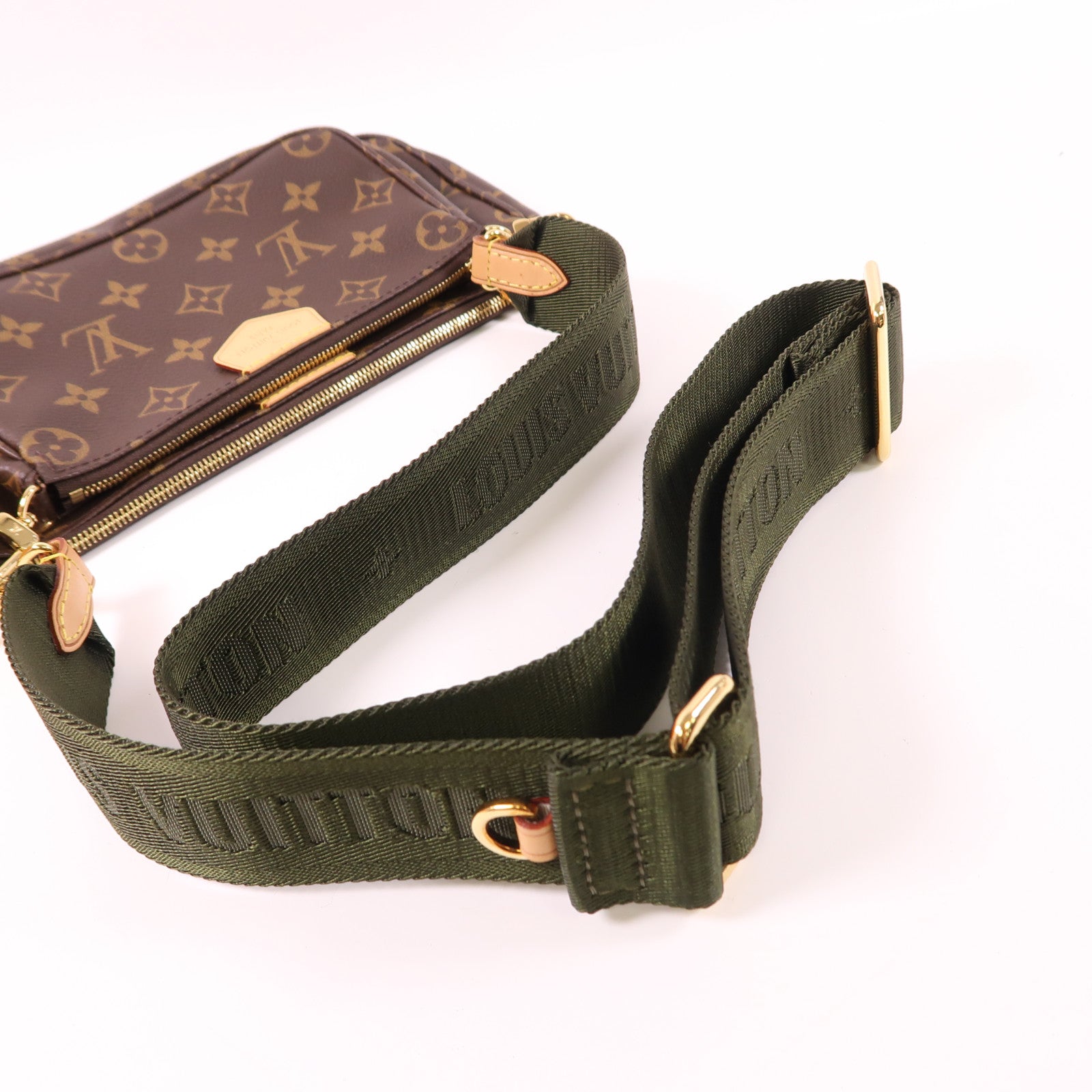 LOUIS VUITTON Monogram Multi Pochette Accessoires金扣肩背袋