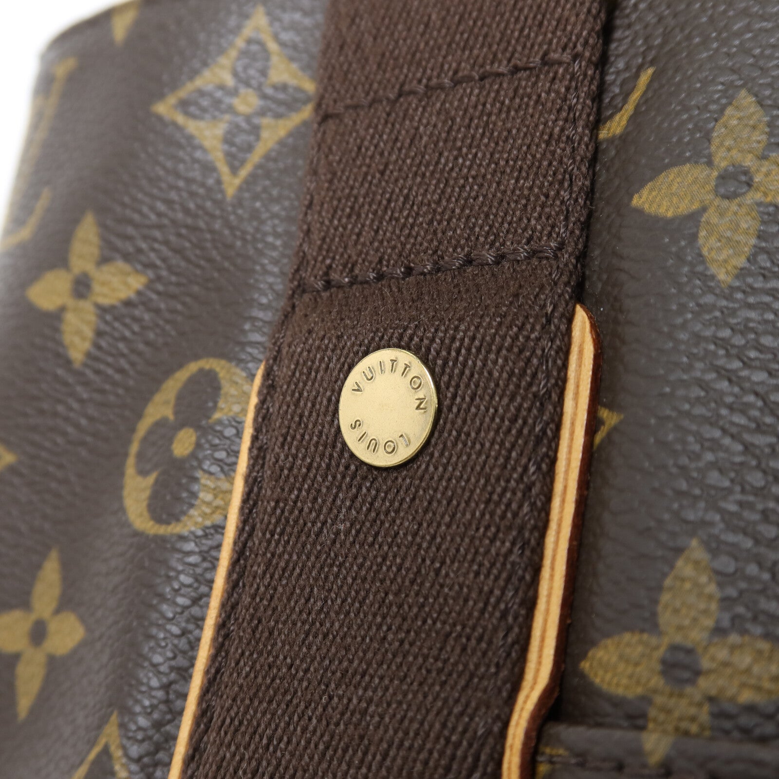 LOUIS VUITTON Monogram Cabas Beaubourg金扣肩背袋