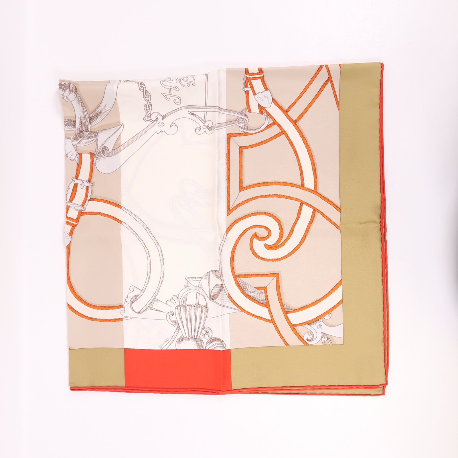 HERMES 【激減優惠】絲質Scarf 90x90cm絲巾
