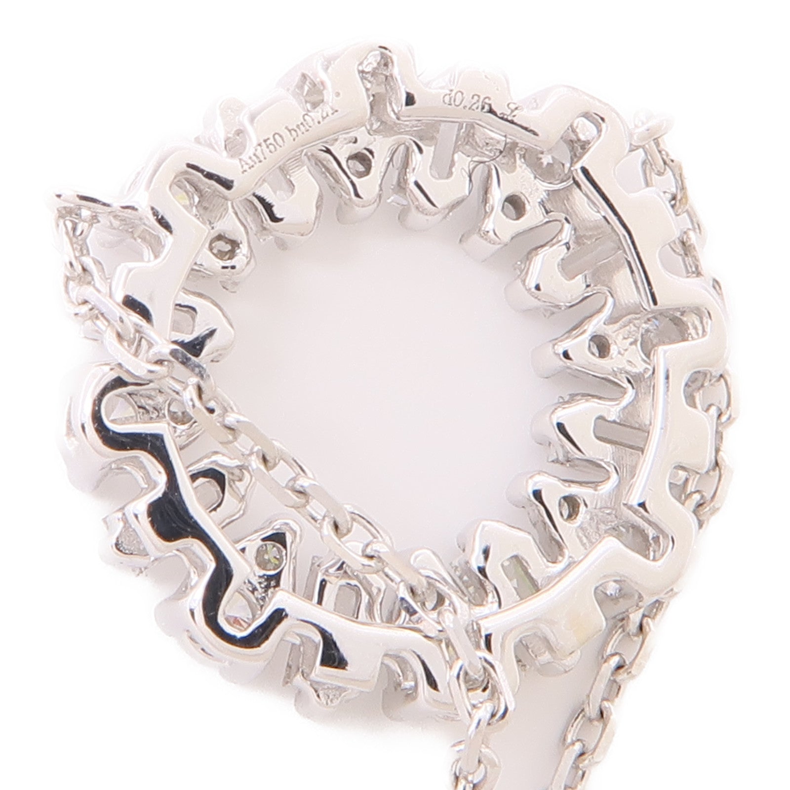 JEWELRY Diamond Necklace Accessories 18K White Gold