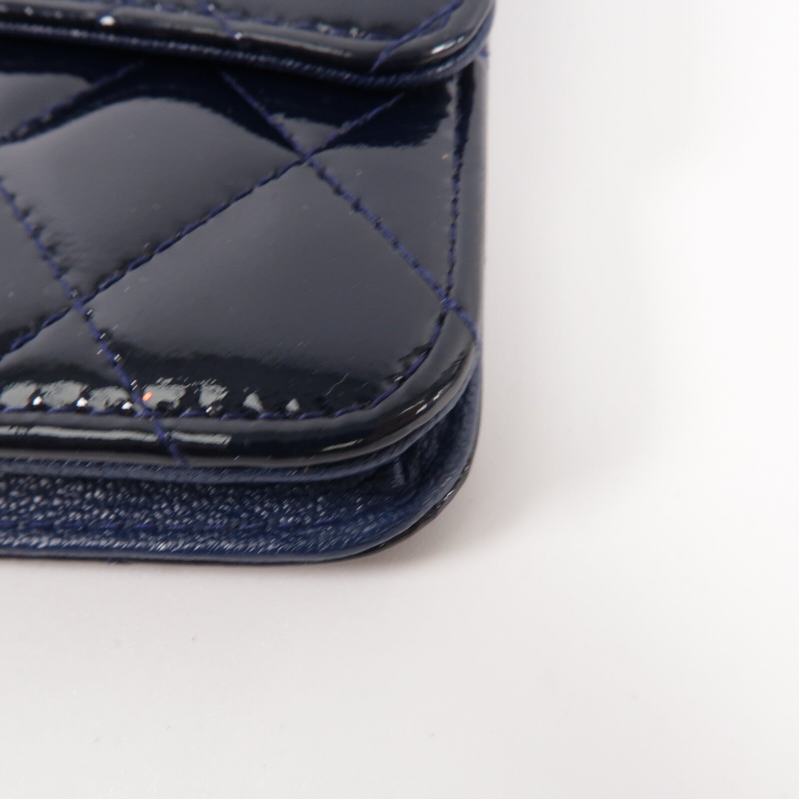 CHANEL 漆皮皮革Wallet On Chain鏈帶肩背袋