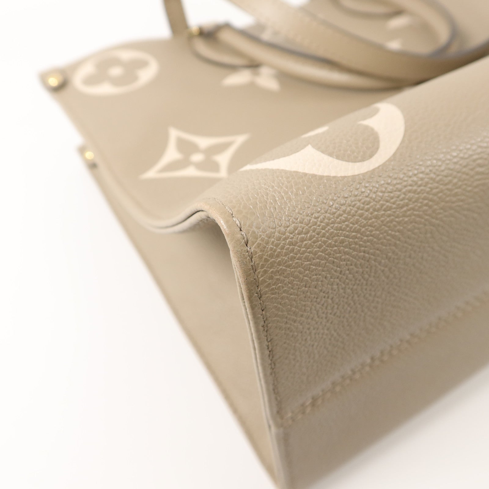 LOUIS VUITTON Monogram Empreinte On The Go PM手挽肩背兩用袋