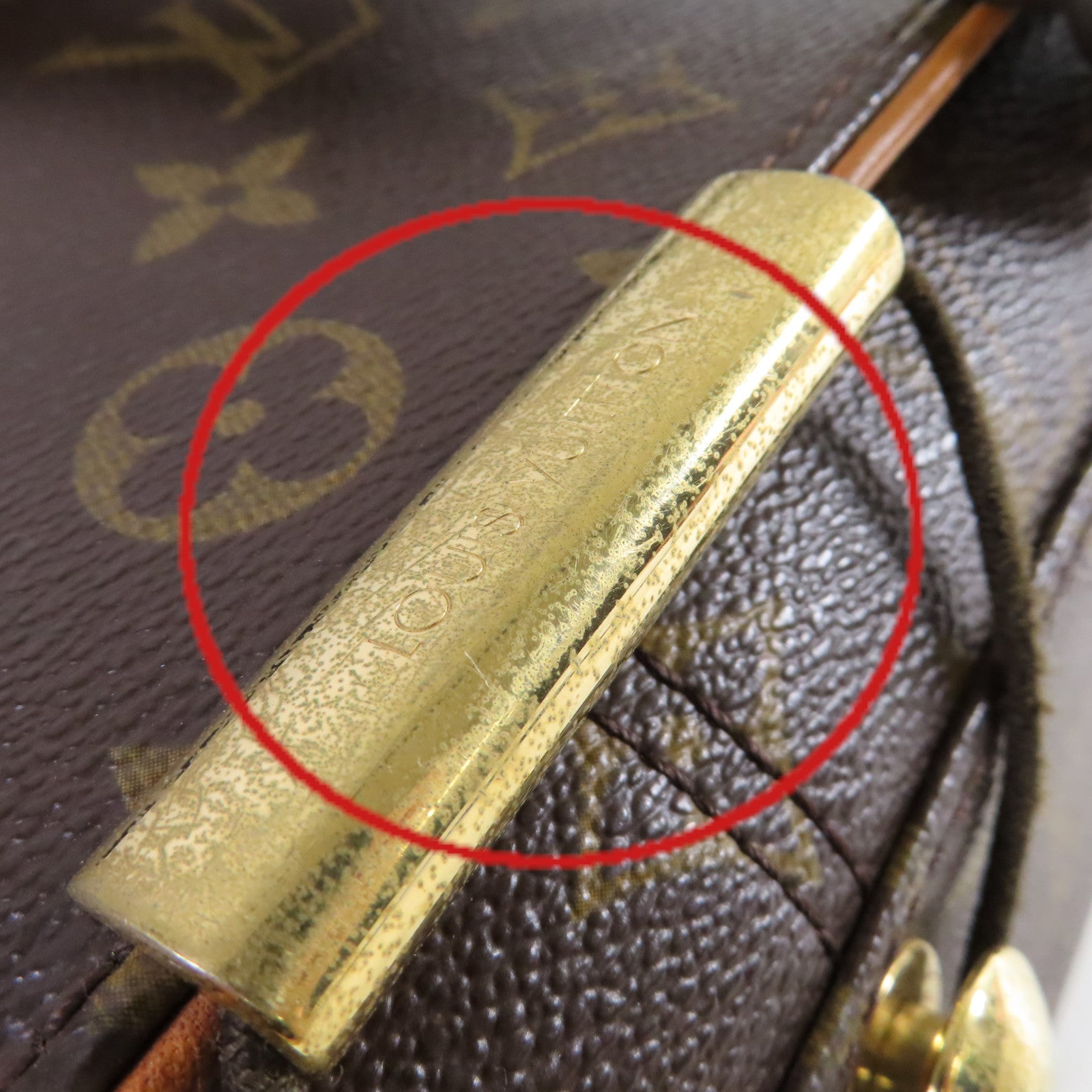 LOUIS VUITTON 【激減優惠】Monogram Abbesses Messenger Bag金扣肩背袋啡色