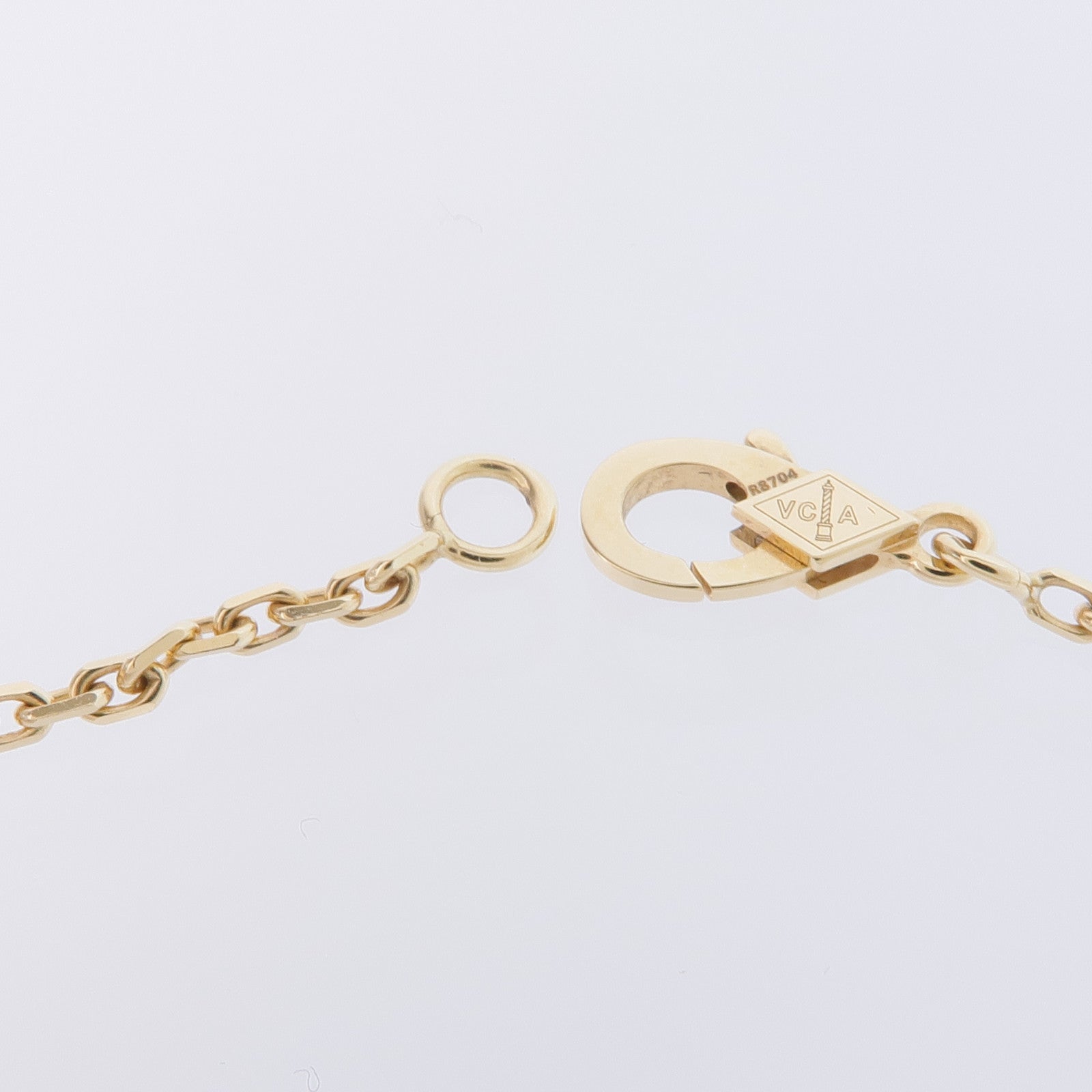 Van Cleef & Arpels 18K黃金Magic Alhambra long Necklace項鍊