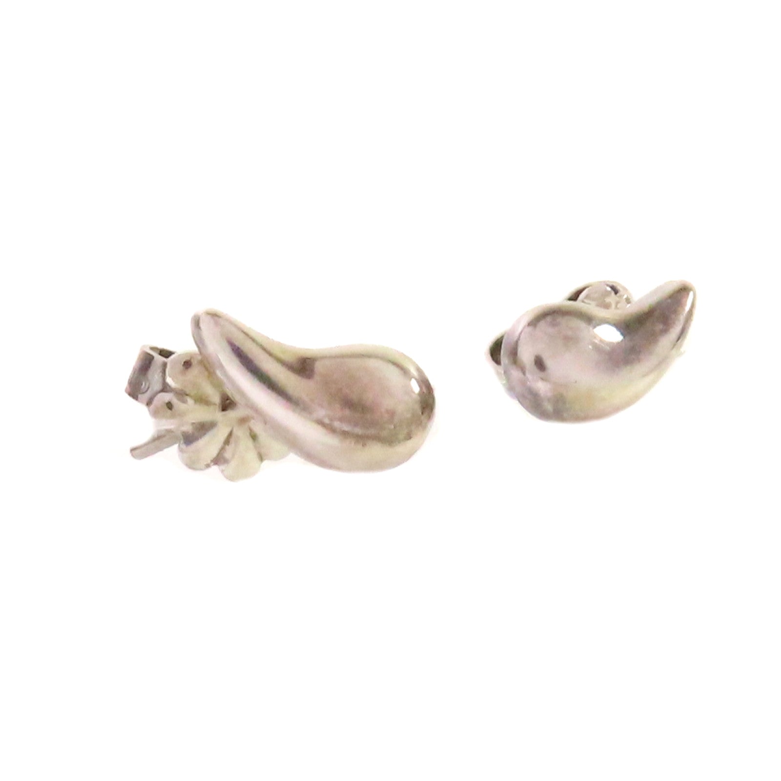 TIFFANY＆CO 【激減優惠】925純銀Bean Design Earrings耳環