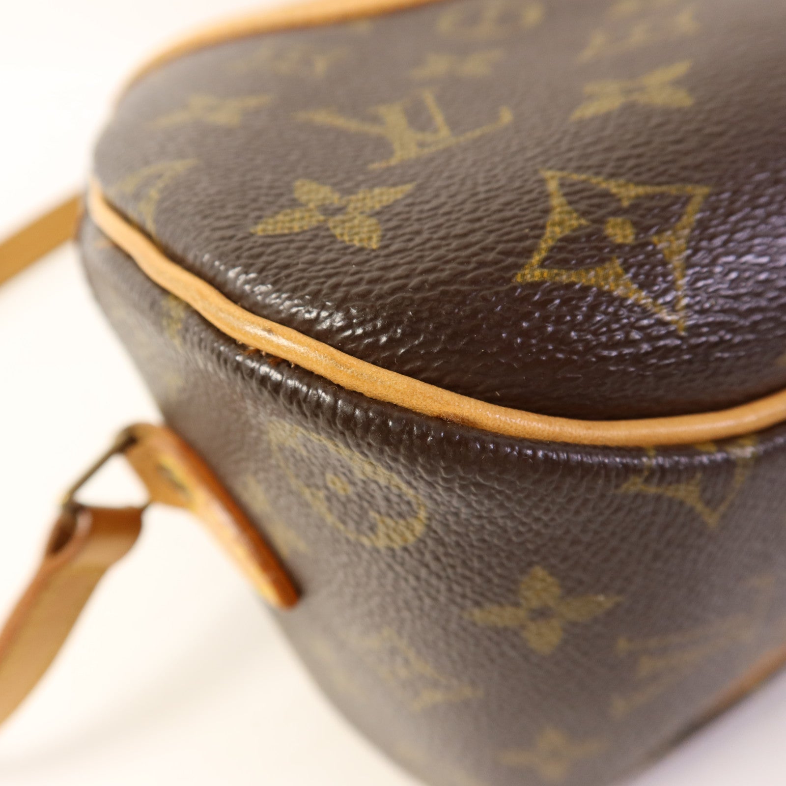 LOUIS VUITTON Monogram Blois金扣肩背袋棕色