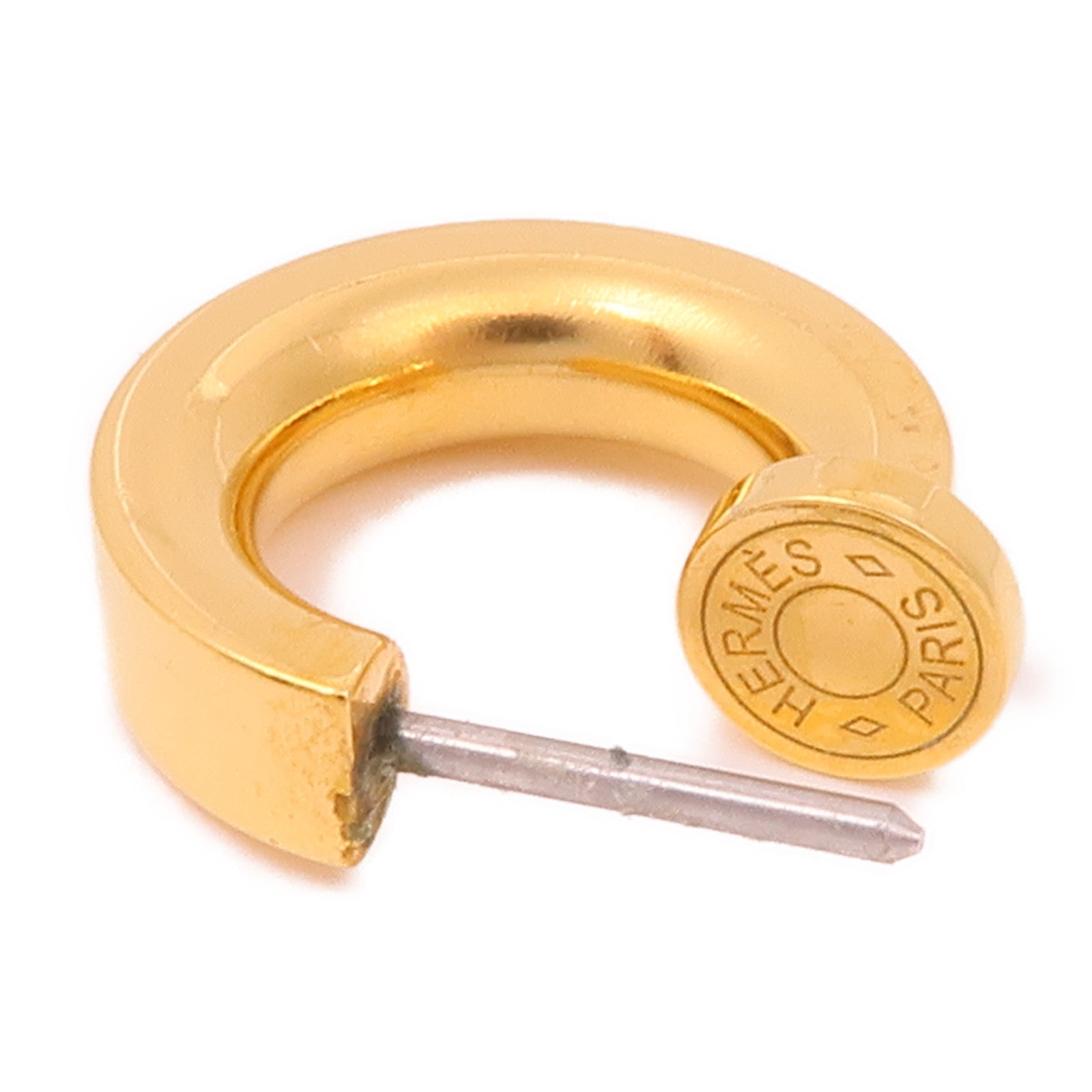 HERMES 金屬/Swift皮革O'Kelly Earrings耳環