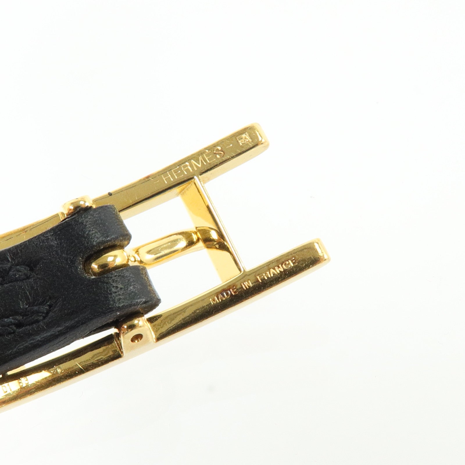 HERMES Swift皮革Behapi 4 Tours Bracelet金扣手鏈