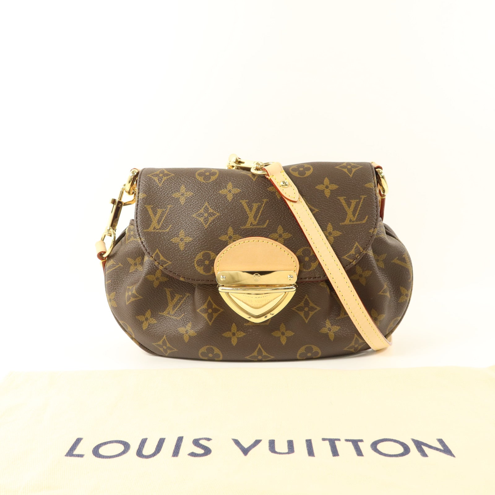LOUIS VUITTON Monogram Sunset金扣肩背袋