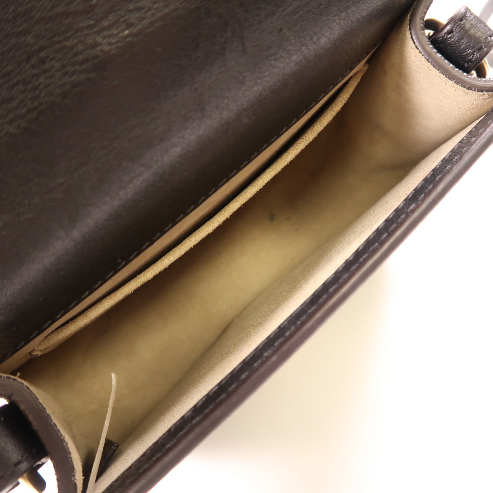 Chloe 牛皮皮革Nile Bag金扣手挽肩背兩用袋黑色