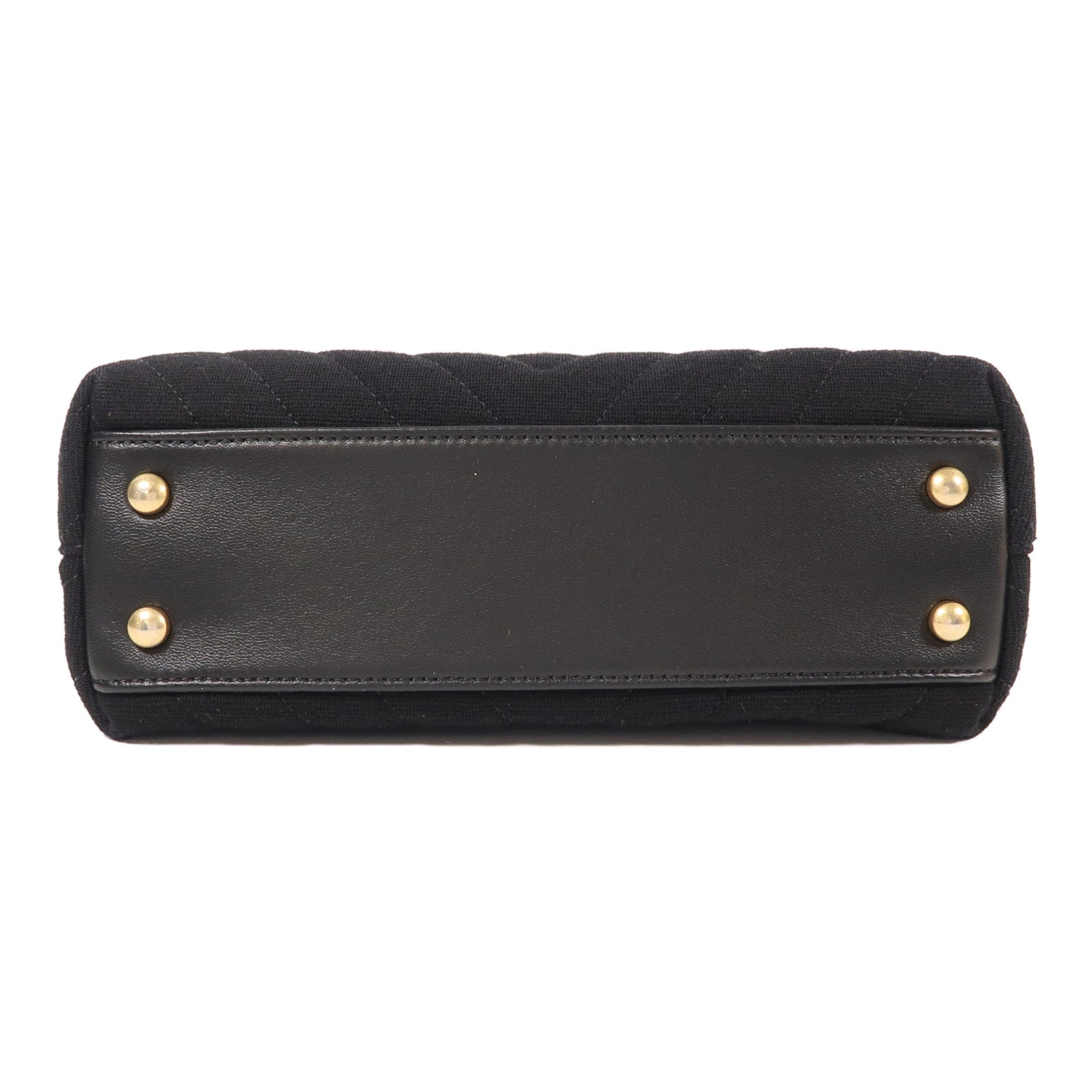CHANEL Chevron Coco Handle Small金扣手挽肩背兩用袋