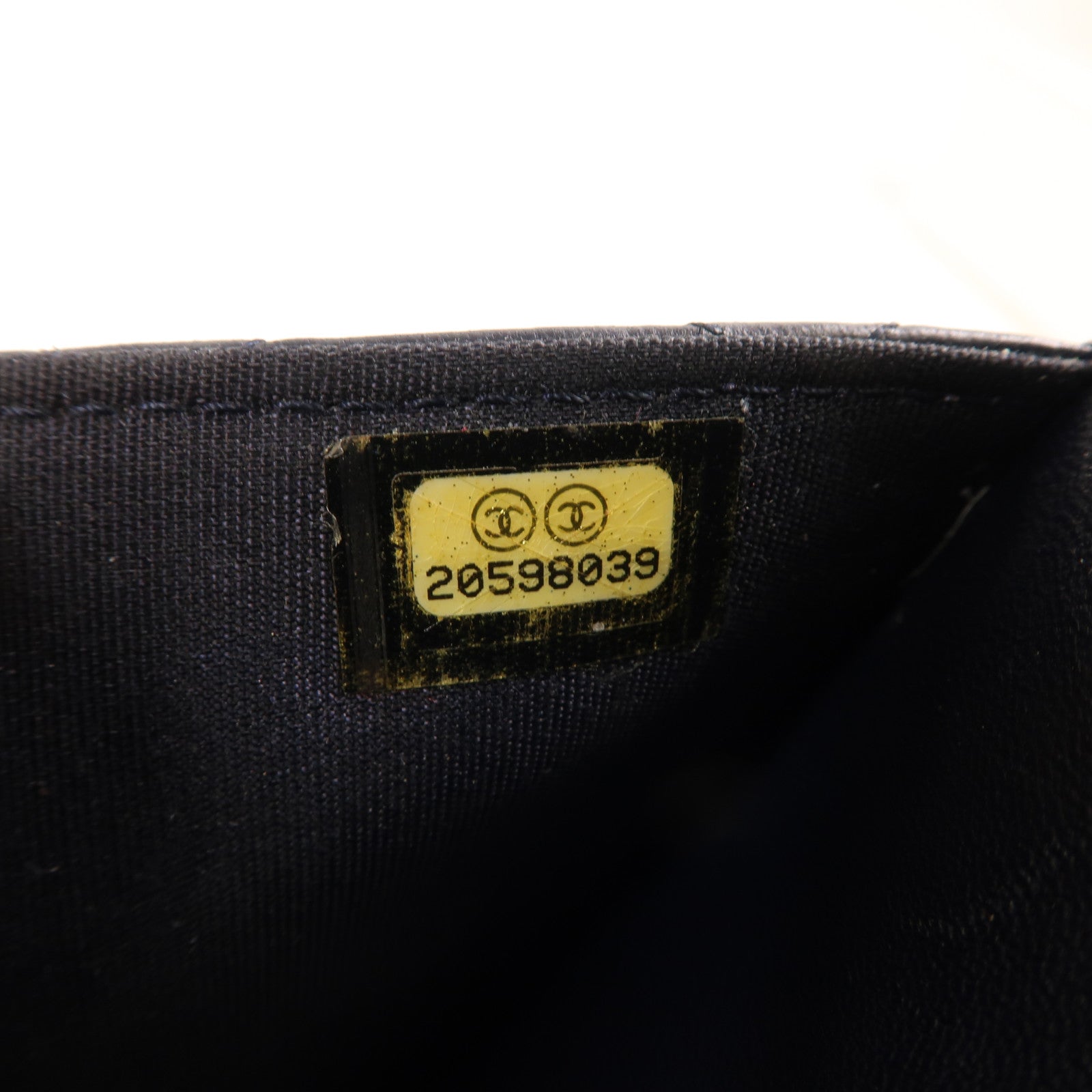 CHANEL 羊皮皮革Boy WOC Wallet On Chain鏈帶肩背袋
