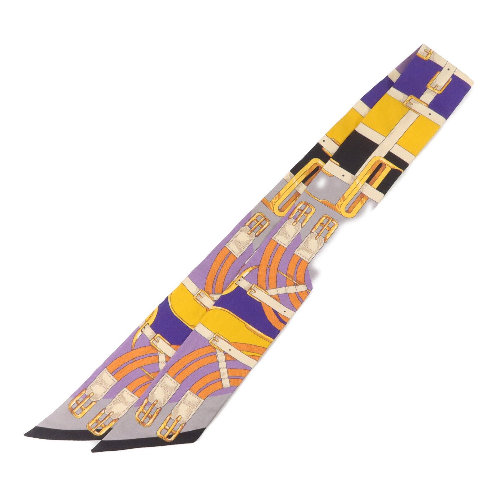 HERMES 絲質Twilly絲巾