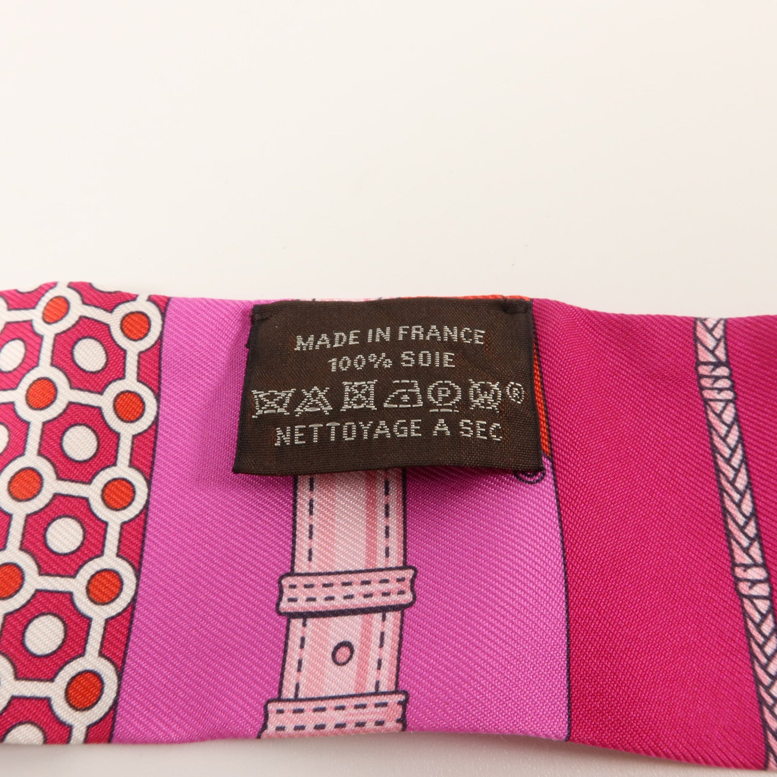 HERMES 絲質Twilly絲巾