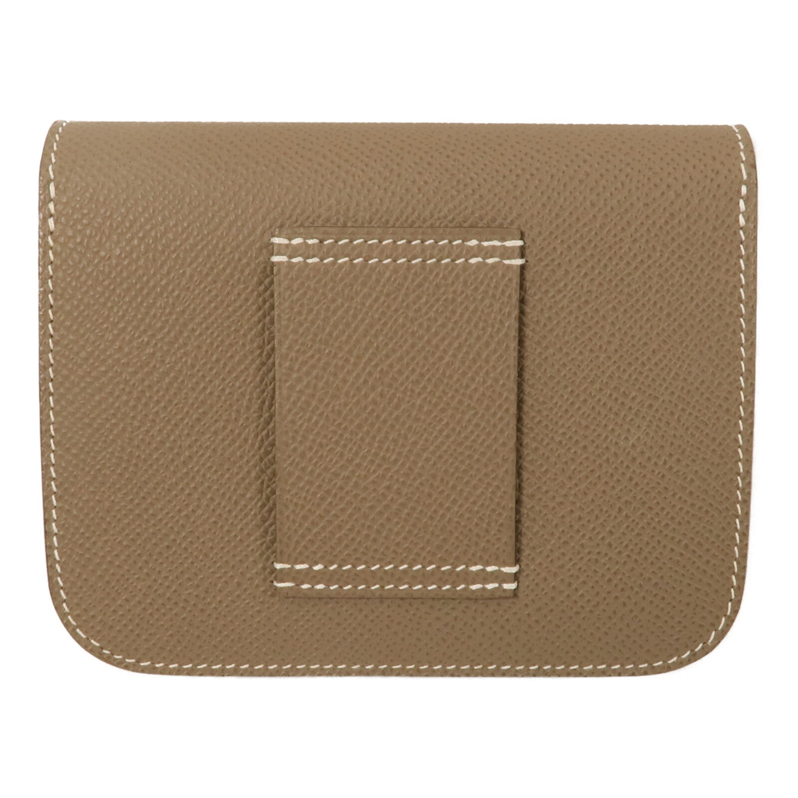 HERMES Epsom皮革Constance Slim錢包Etoupe