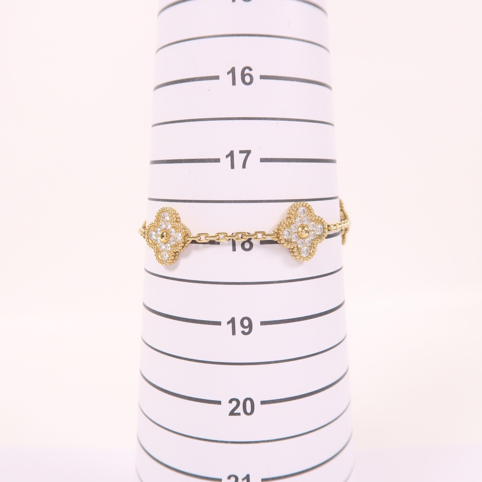 Van Cleef & Arpels 【激減優惠】18K金Alhambra手鏈