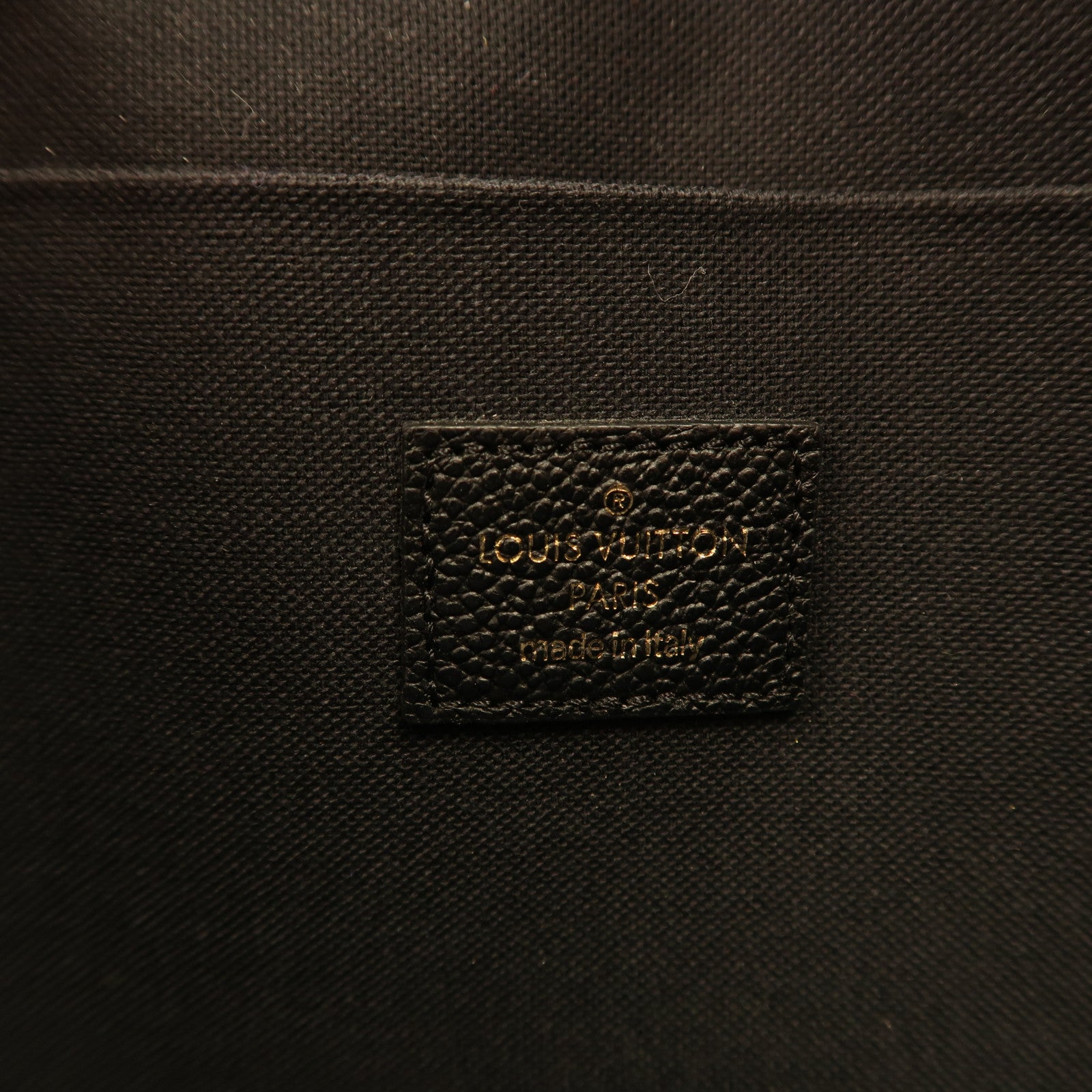LOUIS VUITTON Monogram Empreinte Felicie Pochette 金扣鏈帶肩背袋