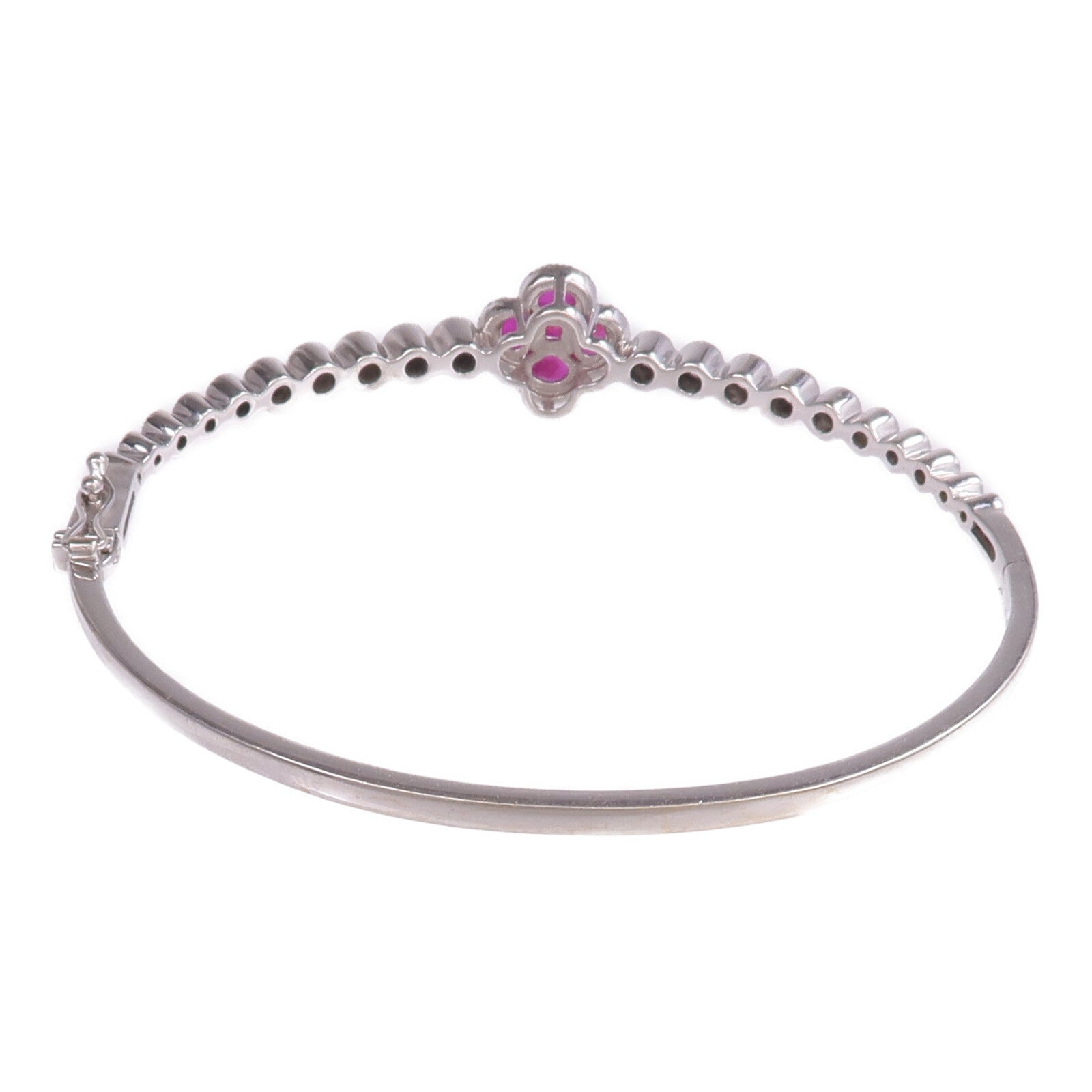 JEWELRY 18K白金Ruby Diamond Bracelet紅寶石/鑽石手鏈