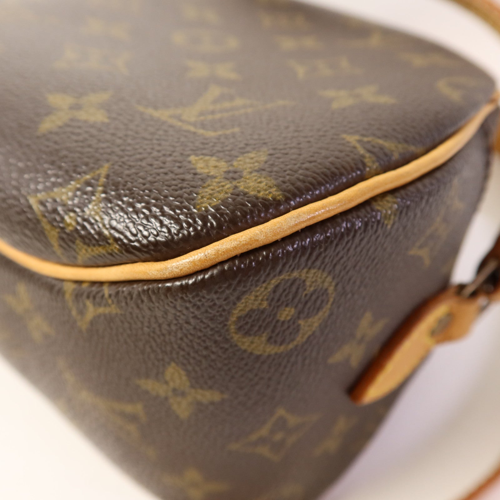 LOUIS VUITTON Monogram Blois金扣肩背袋棕色