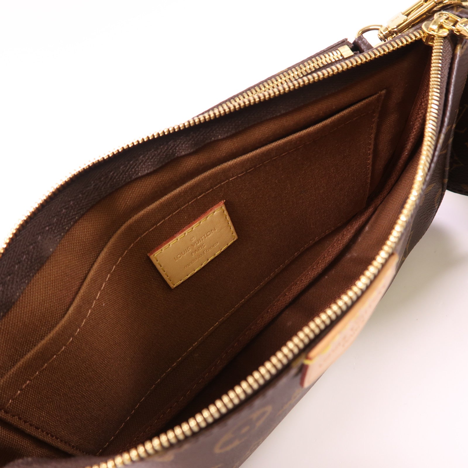 LOUIS VUITTON Monogram Multi Pochette Accessoires金扣肩背袋