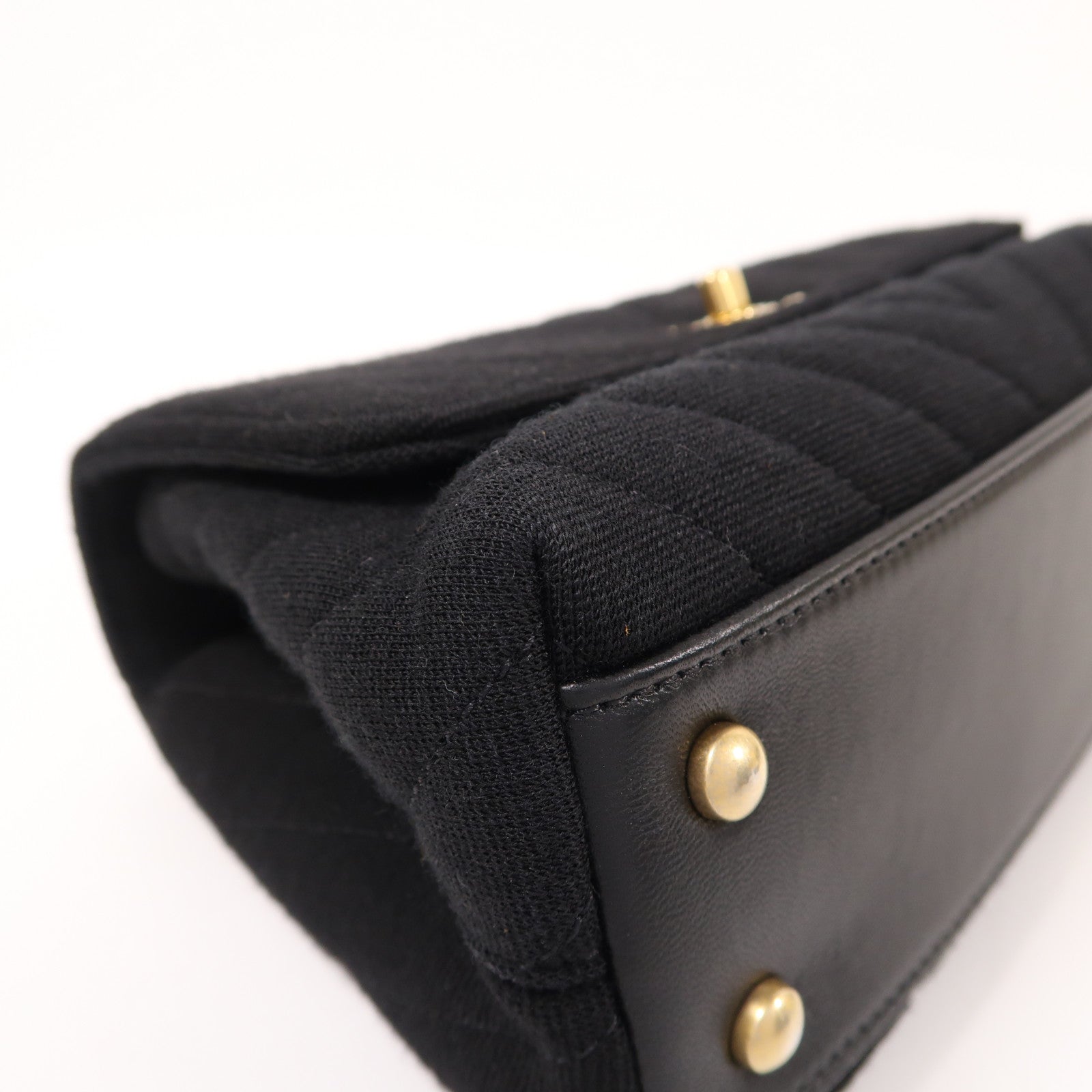 CHANEL Chevron Coco Handle Small金扣手挽肩背兩用袋
