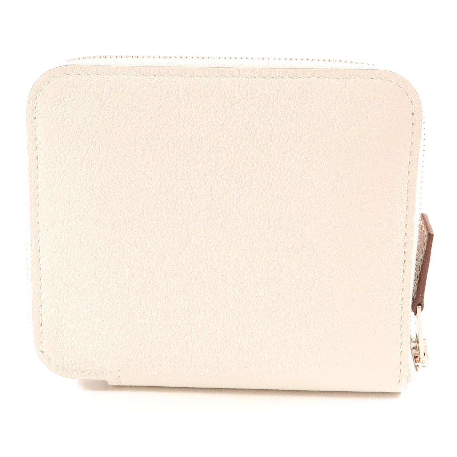 HERMES Evercolor皮革Silk'in Coin Purse銀扣錢包